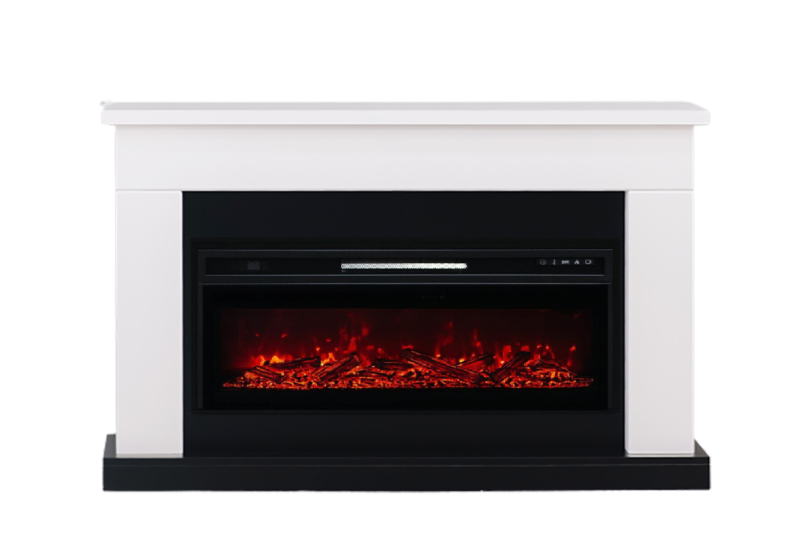 Изображение товара Электрокамин комплект Bolton с очагом Pulsar 40 1500Вт бело-черный