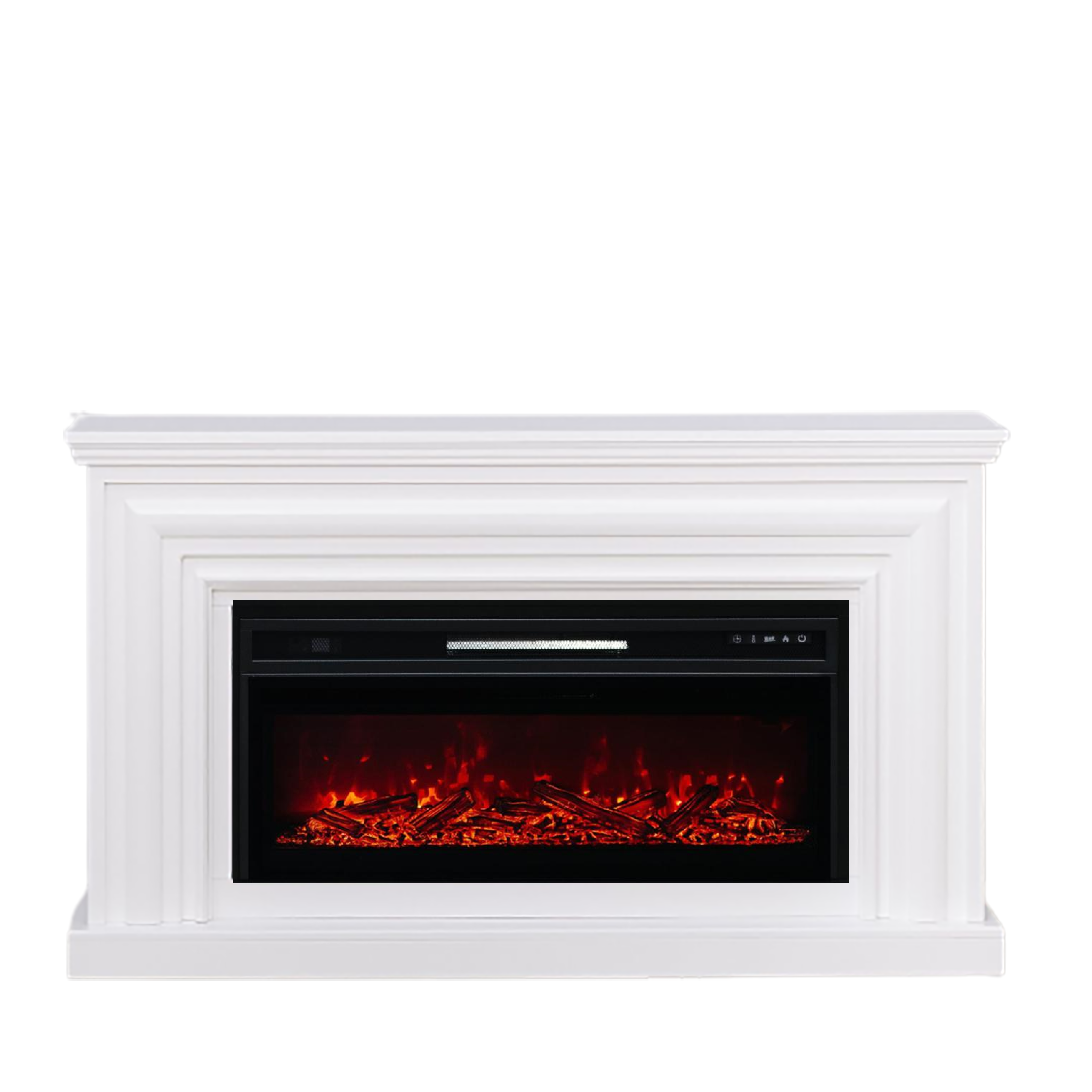 Изображение товара Электрокаминокомплект Vakanda с очагом Pulsar 40 1500Вт в белом цвете