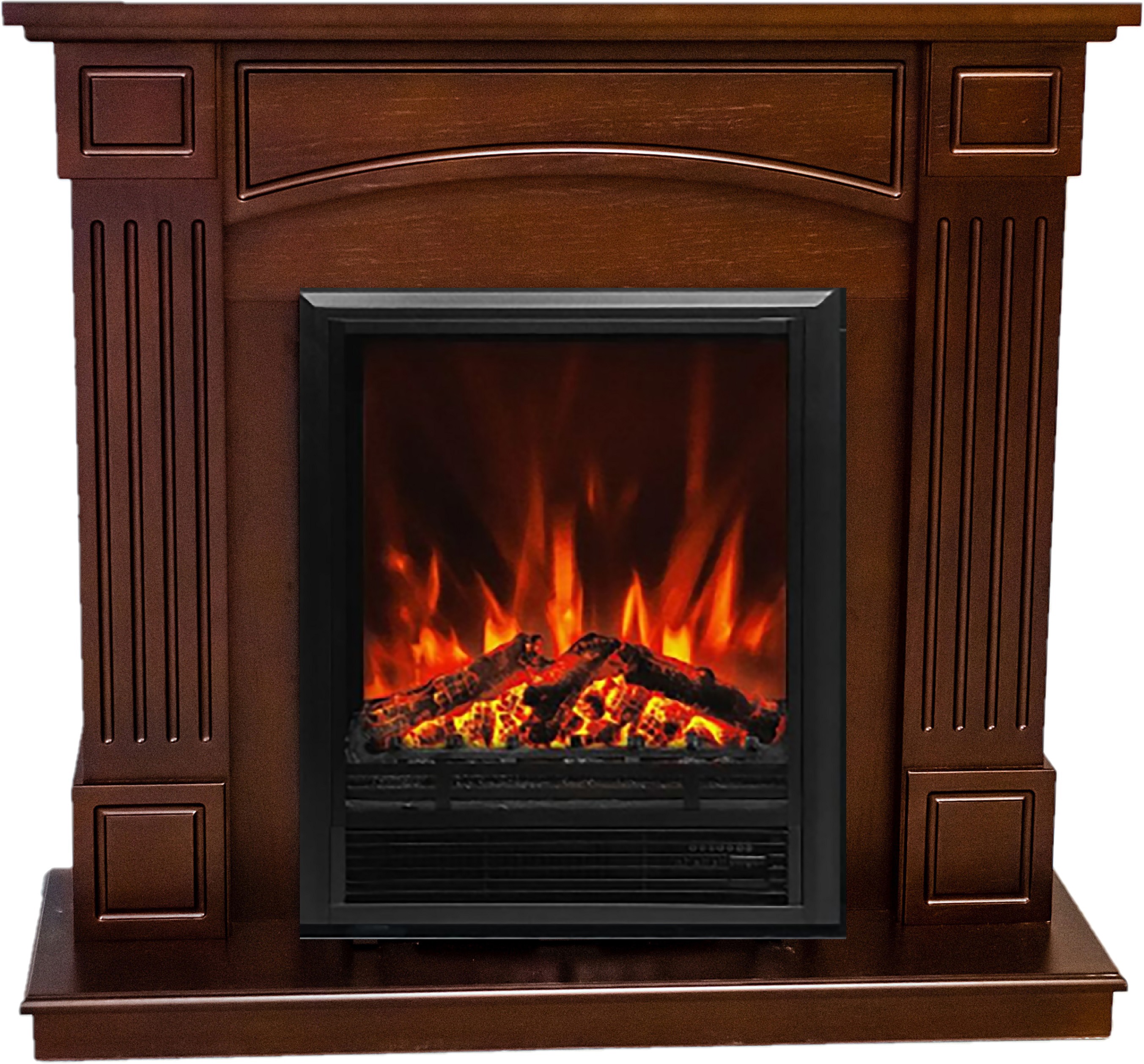 Изображение товара Каминокомплект Elekam Boston с очагом Pulsar 23G темный дуб