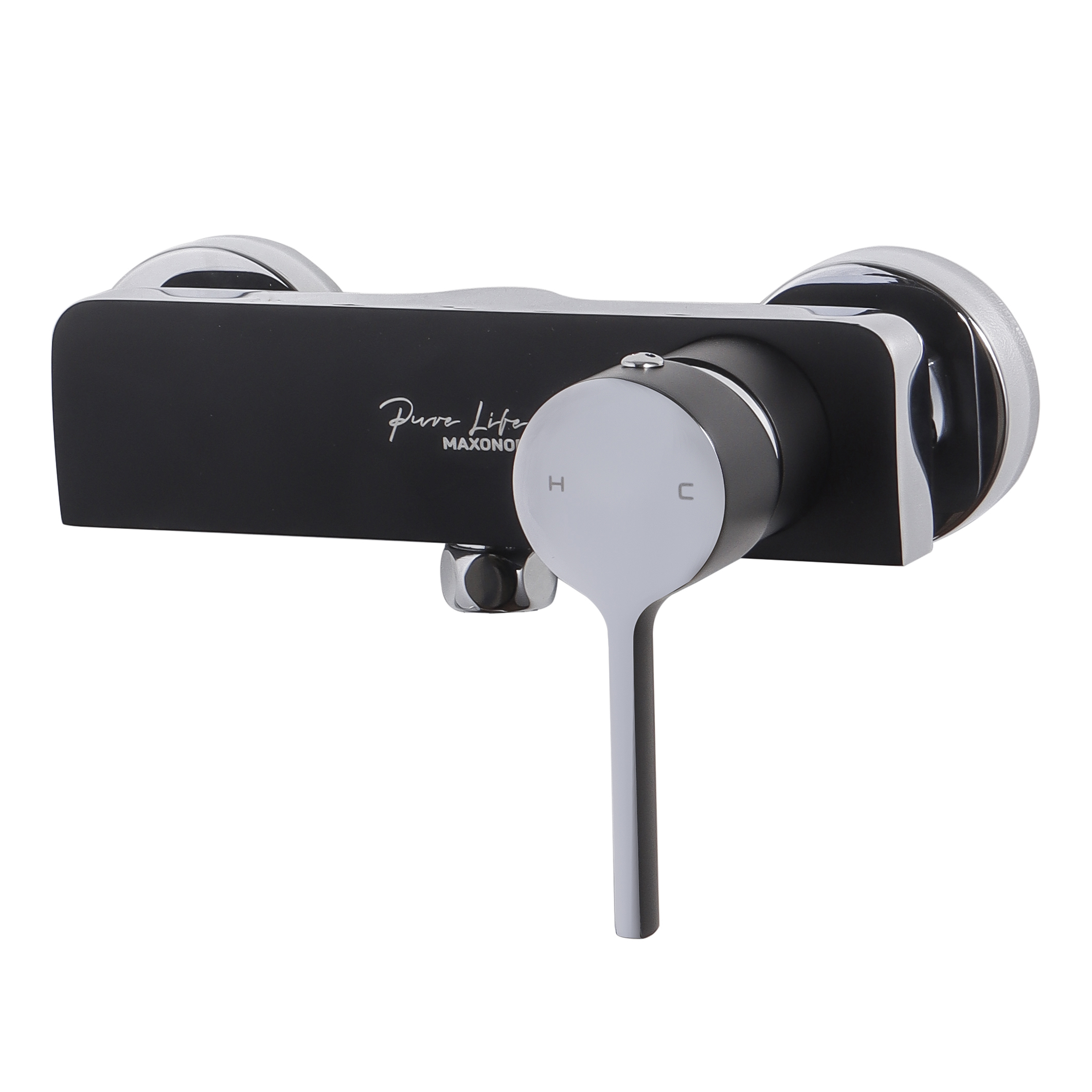 Изображение товара Смеситель для душа Maxonor Pure Life PL9093-7 Magic, цвет черный