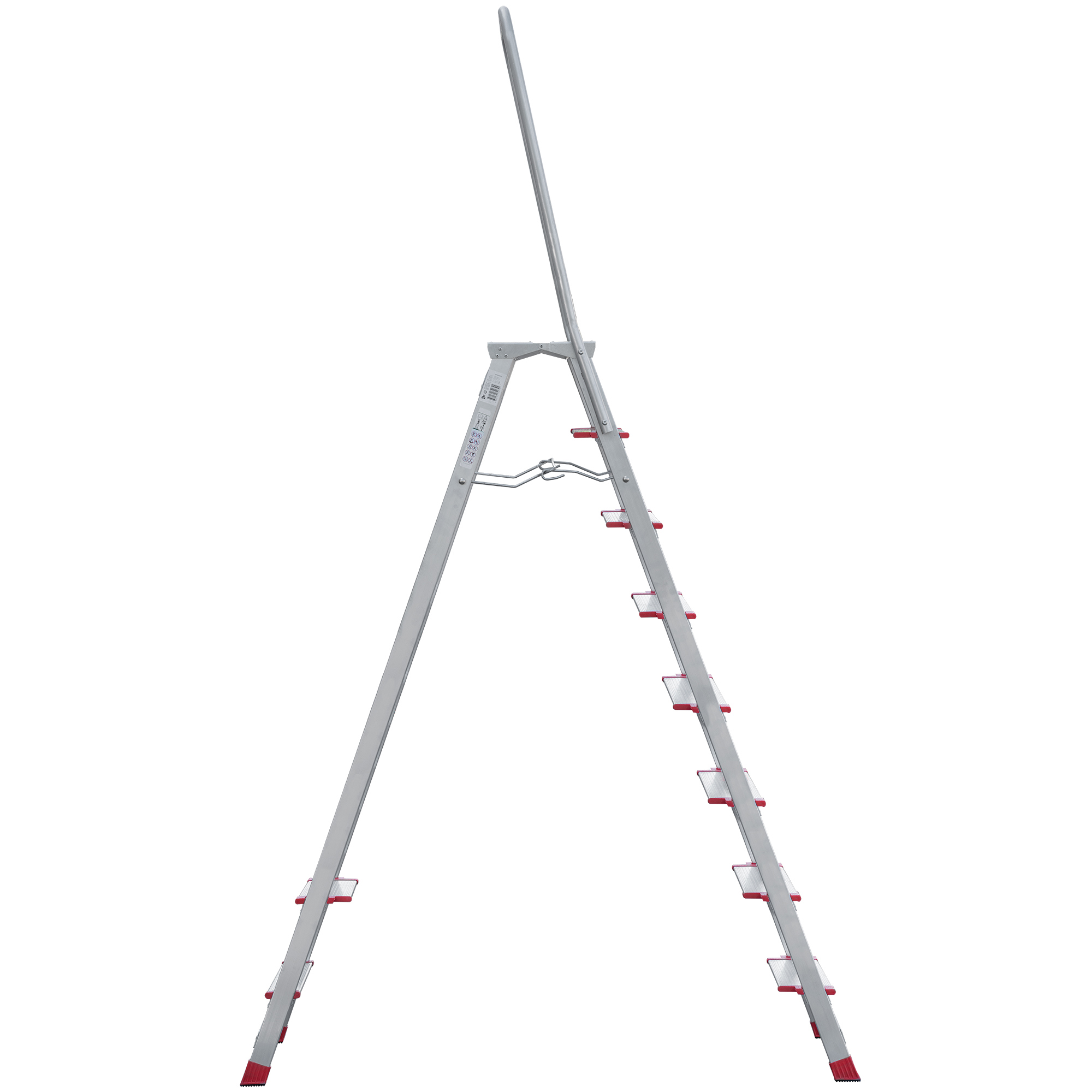 Изображение товара Алюминиевая стремянка Новая Высота NV 3139 8 ступеней грузоподъемность 150 кг