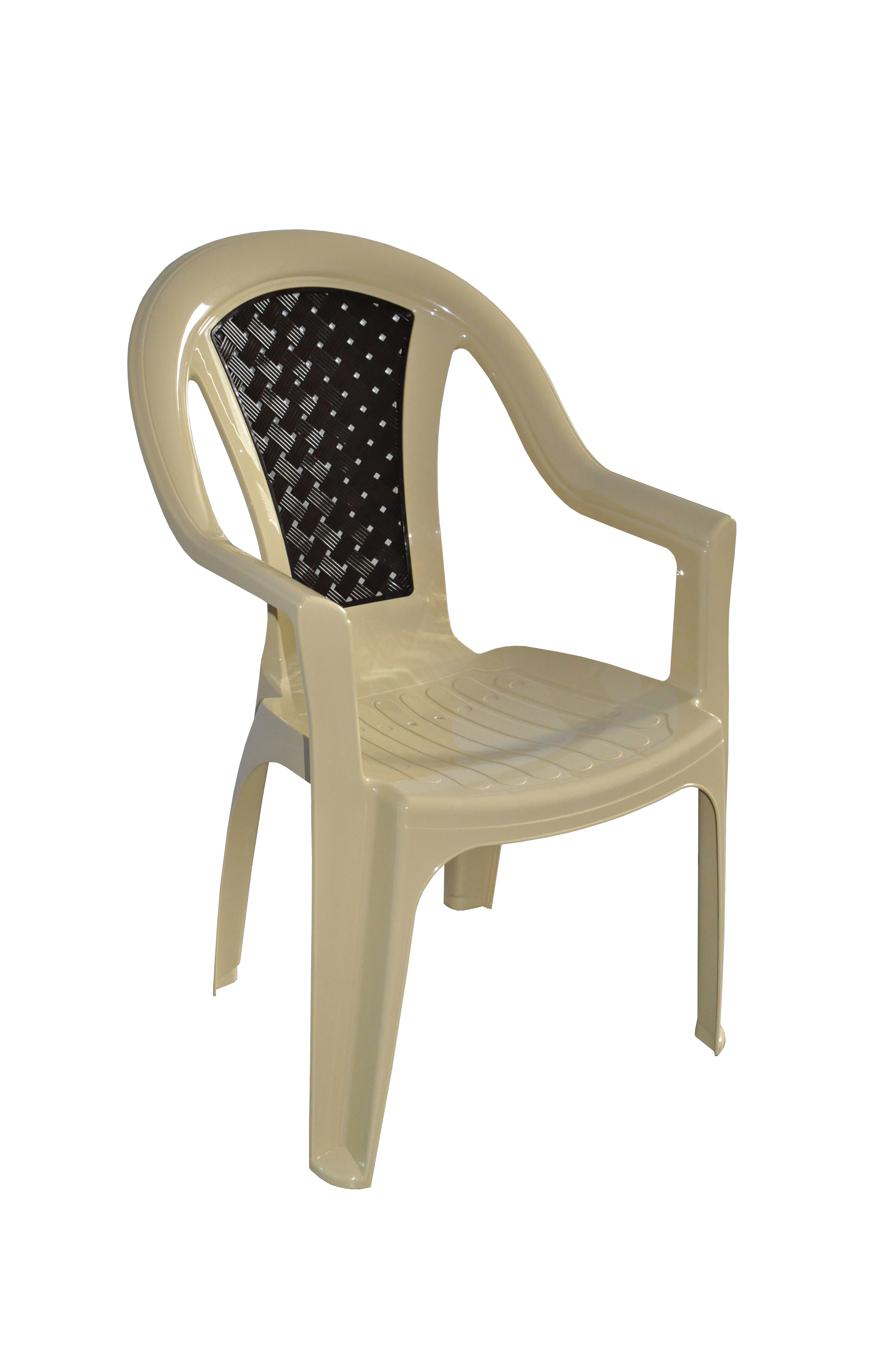 Изображение товара Кресло Эльфпласт Tropic 58x63x85 см бежевый