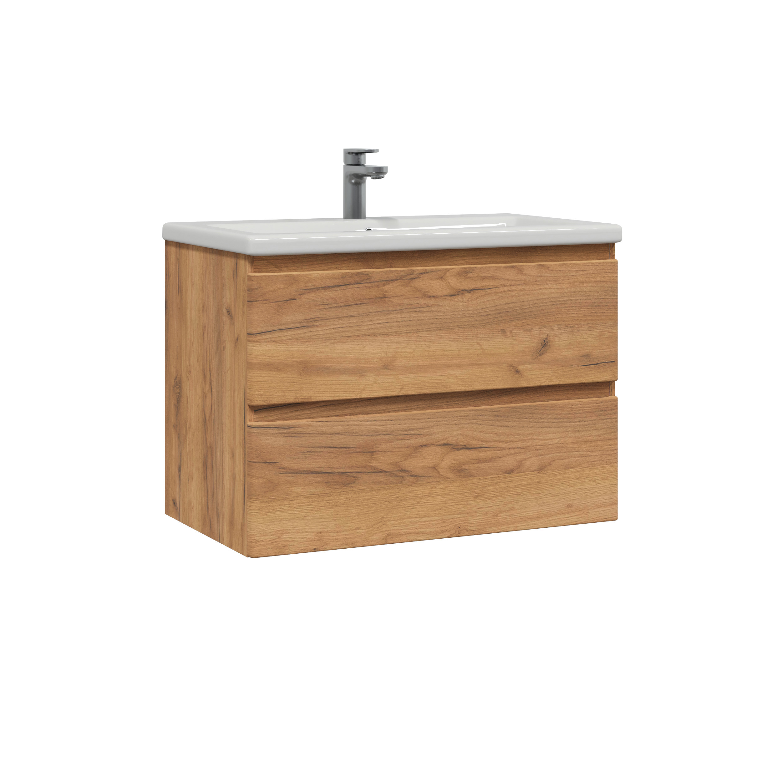 Изображение товара Тумба под накладную раковину Ruvann STELLO-GK 80.5 см с раковиной крафт голд