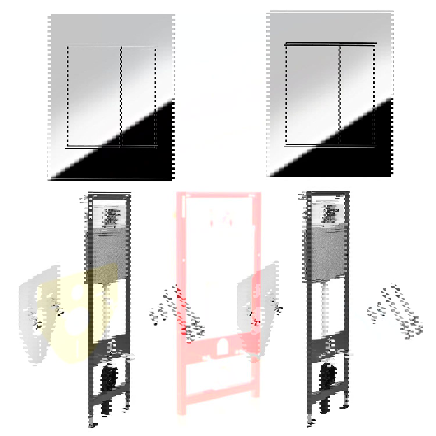 Изображение товара Инсталляция для унитаза TECEprofil 4 в 1 комплект 9400412 Германия