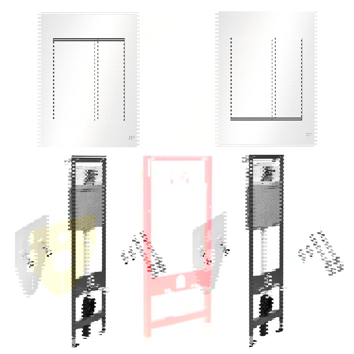 Изображение товара Инсталляция для унитаза TECEbase 2.0 комплект 4 в 1 Германия