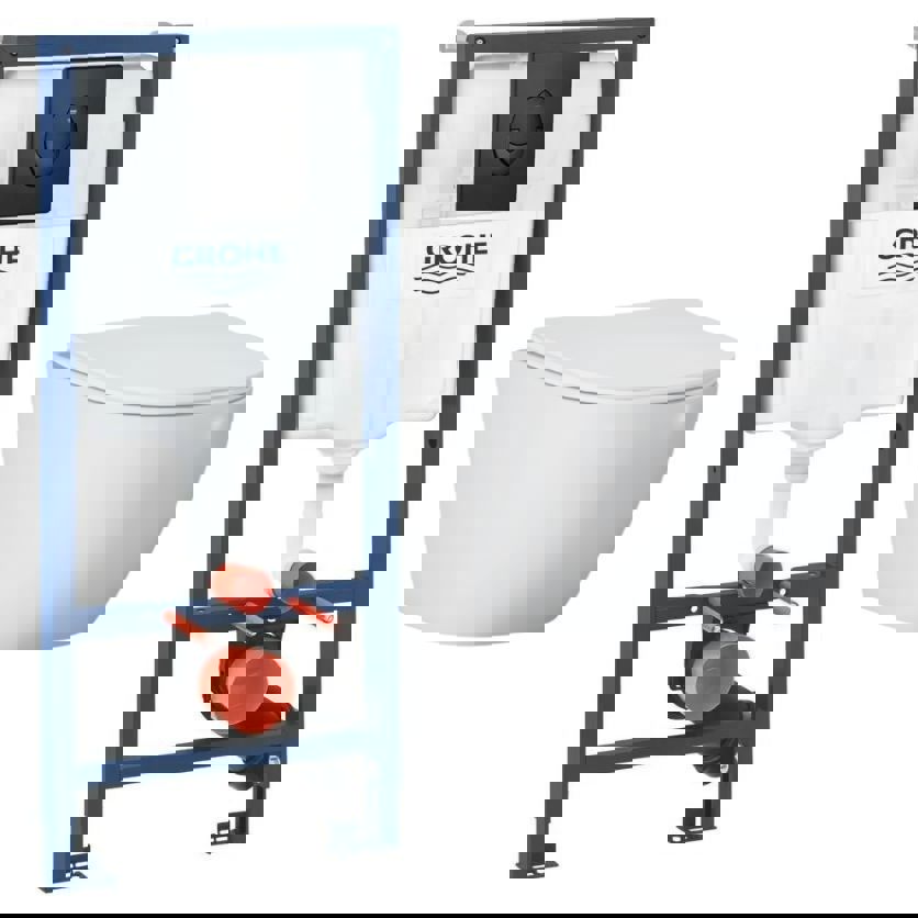 Изображение товара Комплект инсталляция с унитазом Grohe 138535103 белый