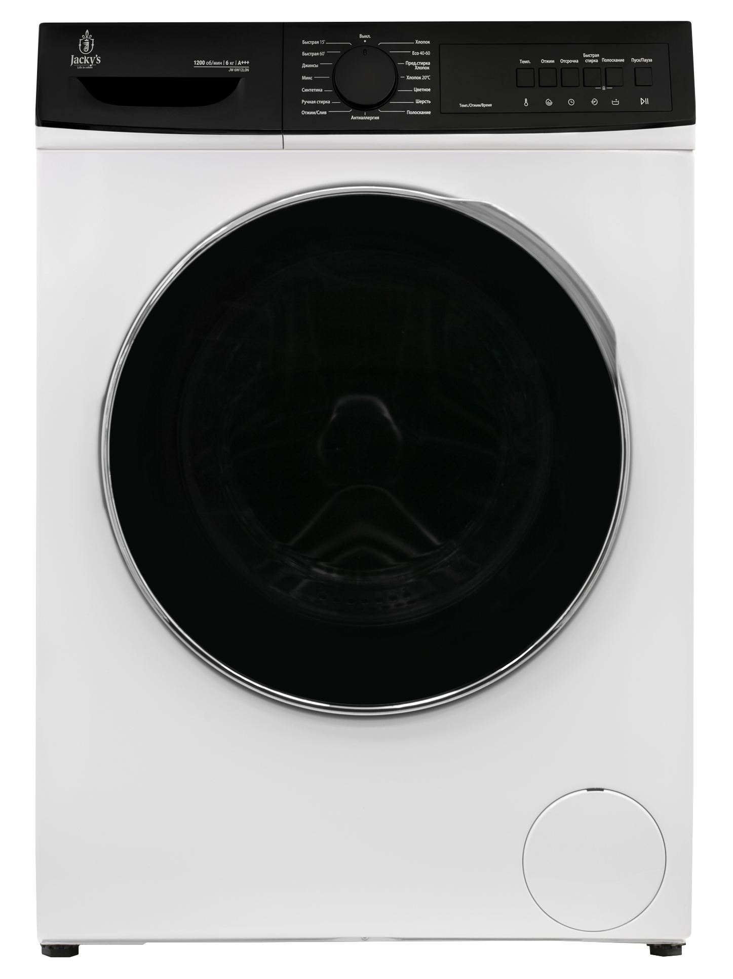 Изображение товара Стиральная машина Jacky`s JW 6W12L0N 6 кг 1200 об/мин белая