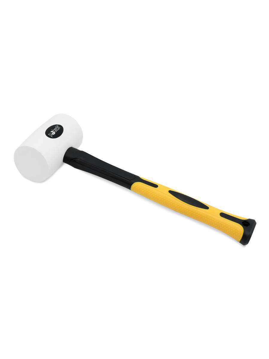 Изображение товара Киянка резиновая Pobedit белая 900 г для монтажных и кузовных работ