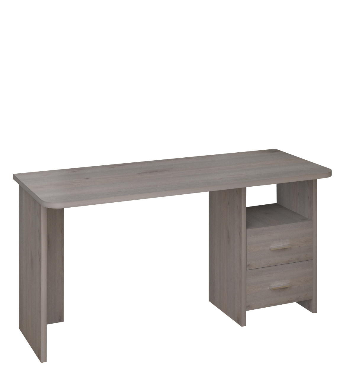 Изображение товара Письменный стол Мэрдэс СКЛ-Прям150Р из ЛДСП ясень шимо светлый Россия