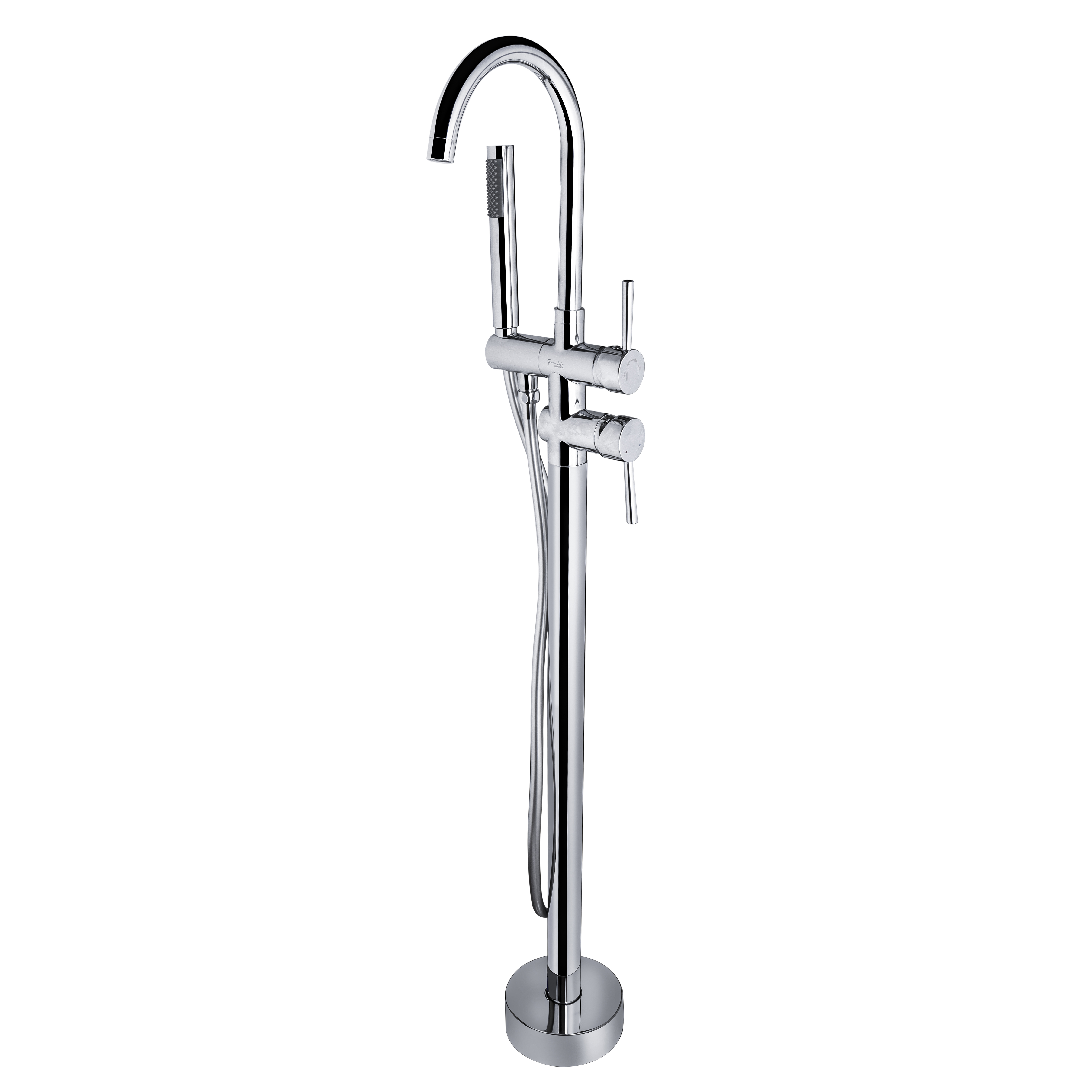 Изображение товара Напольный смеситель для ванны Maxonor pure life PL3087 однорычажный хром