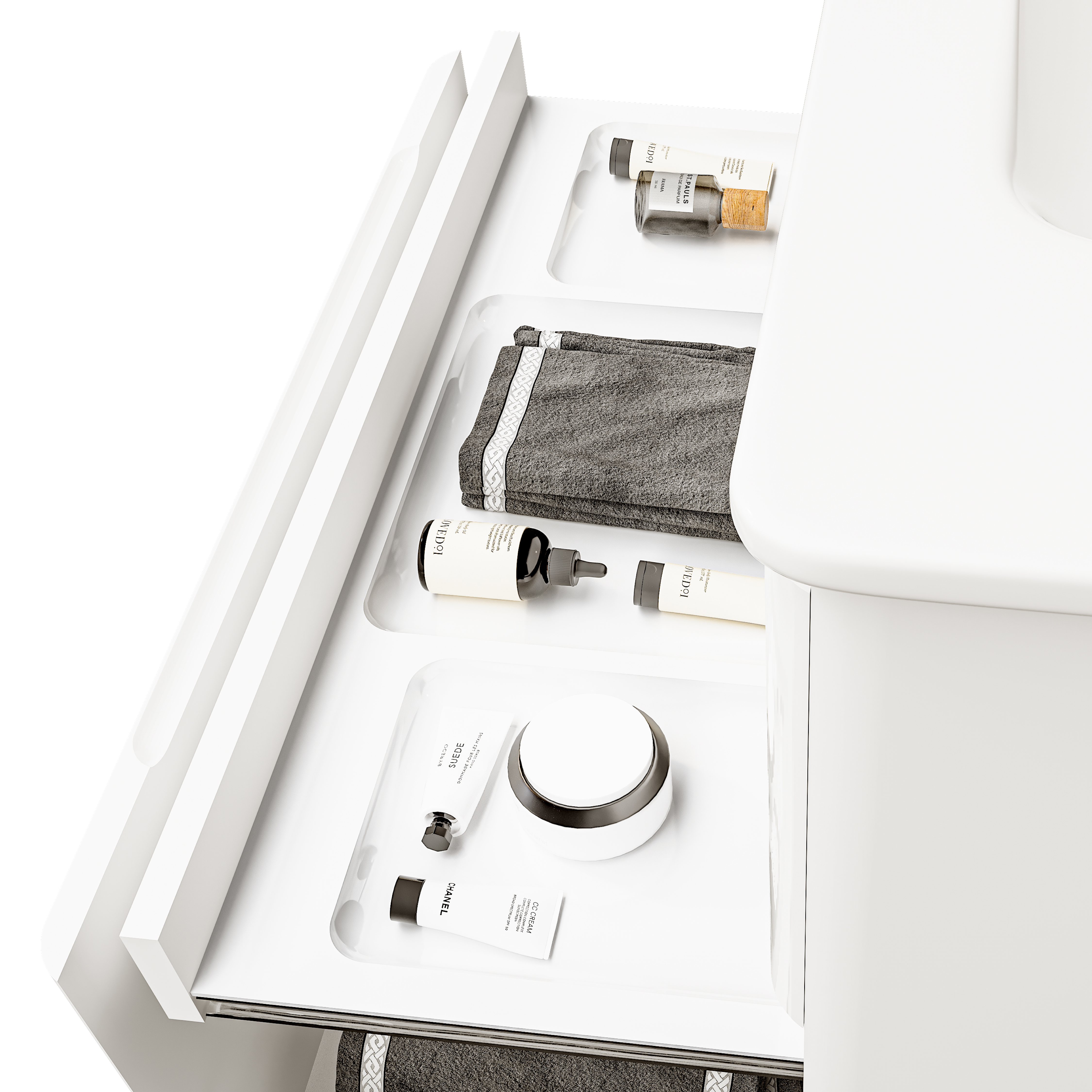 Изображение товара Тумба под раковину напольная Jorno ChiLu.01.70/N/W/JR 71см цвет белый