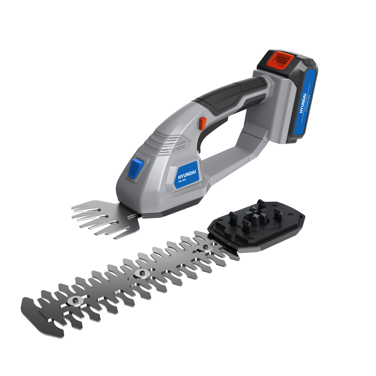 Изображение товара Аккумуляторный кусторез Hyundai HYT 2018 20 В без АКБ и ЗУ легкий мощный для сада