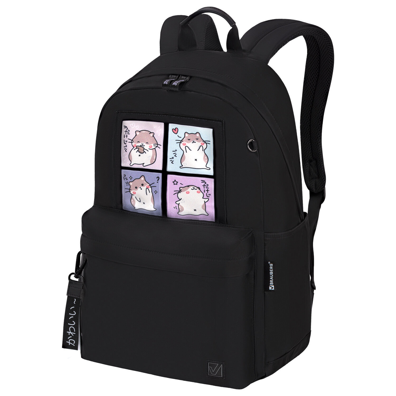 Изображение товара Рюкзак Brauberg Fashion city 44x31x18 см полиэстер цвет черный