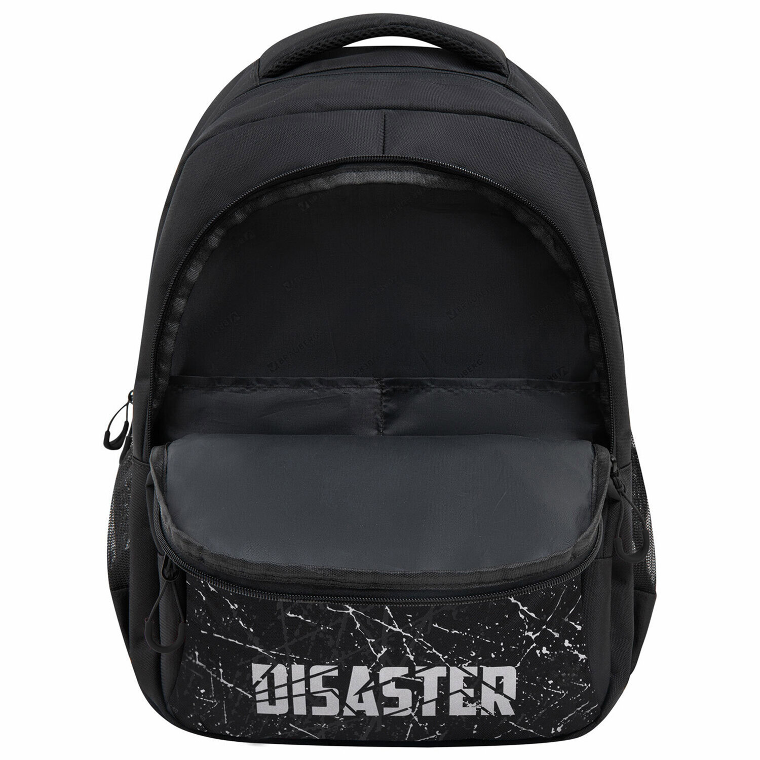 Изображение товара Рюкзак Brauberg Concept Disaster 45x30x18 см полиэстер серый черный школьный молодежный городской