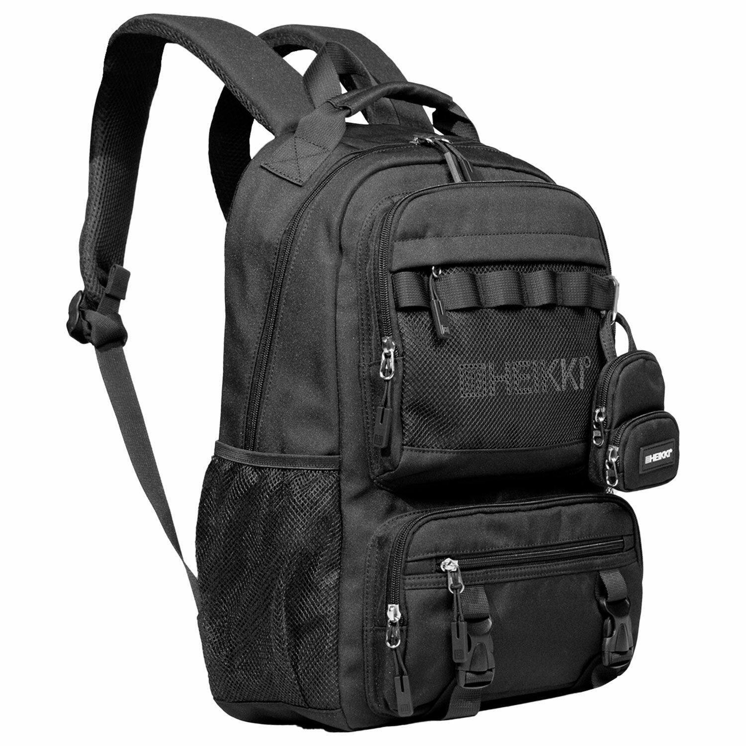 Изображение товара Рюкзак Heikki Fusion с кошельком 44x31x14 см полиэстер цвет черный