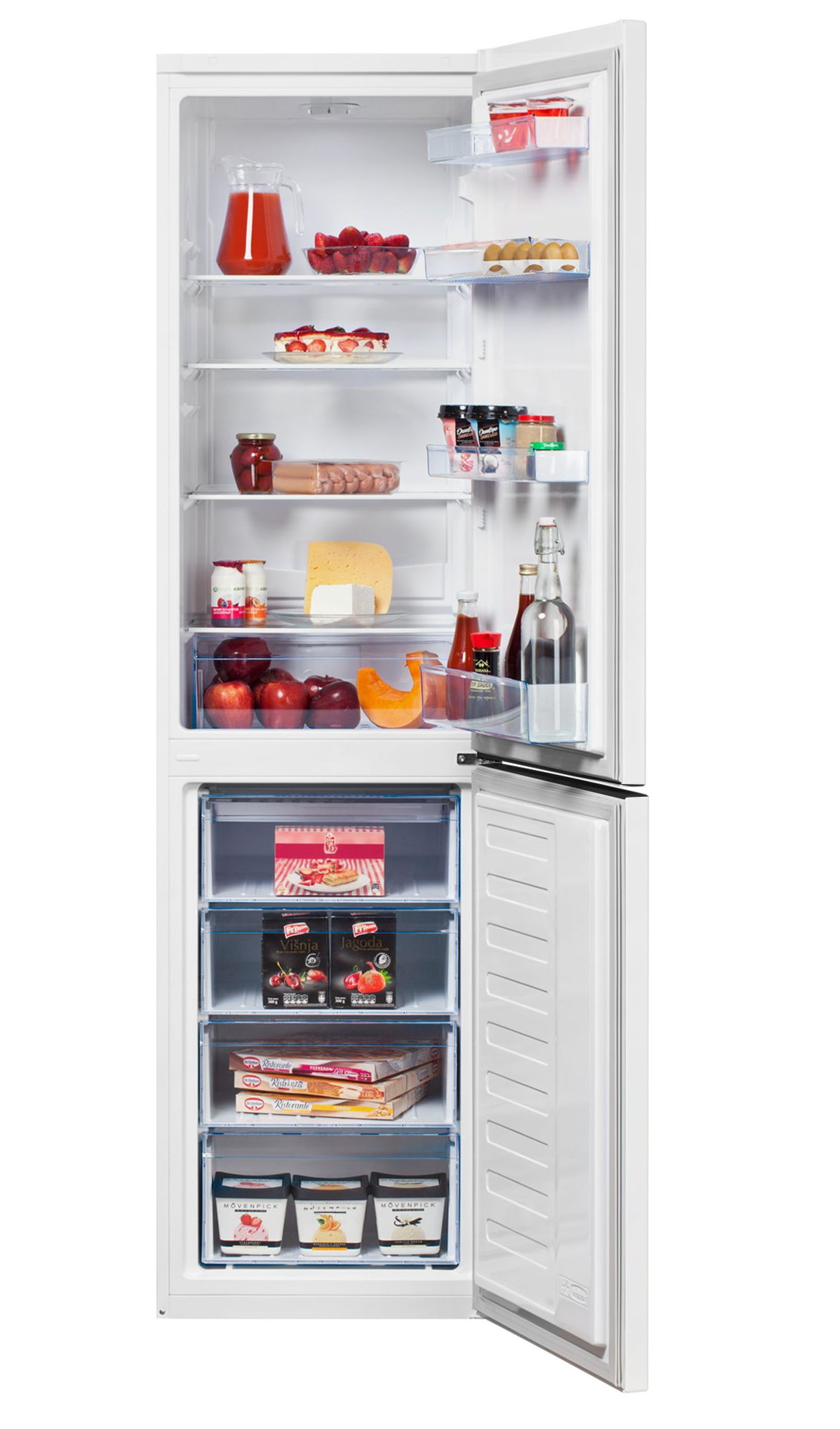 Изображение товара Холодильник Beko B1RCSK332W двухкамерный 335л белый с дисплеем