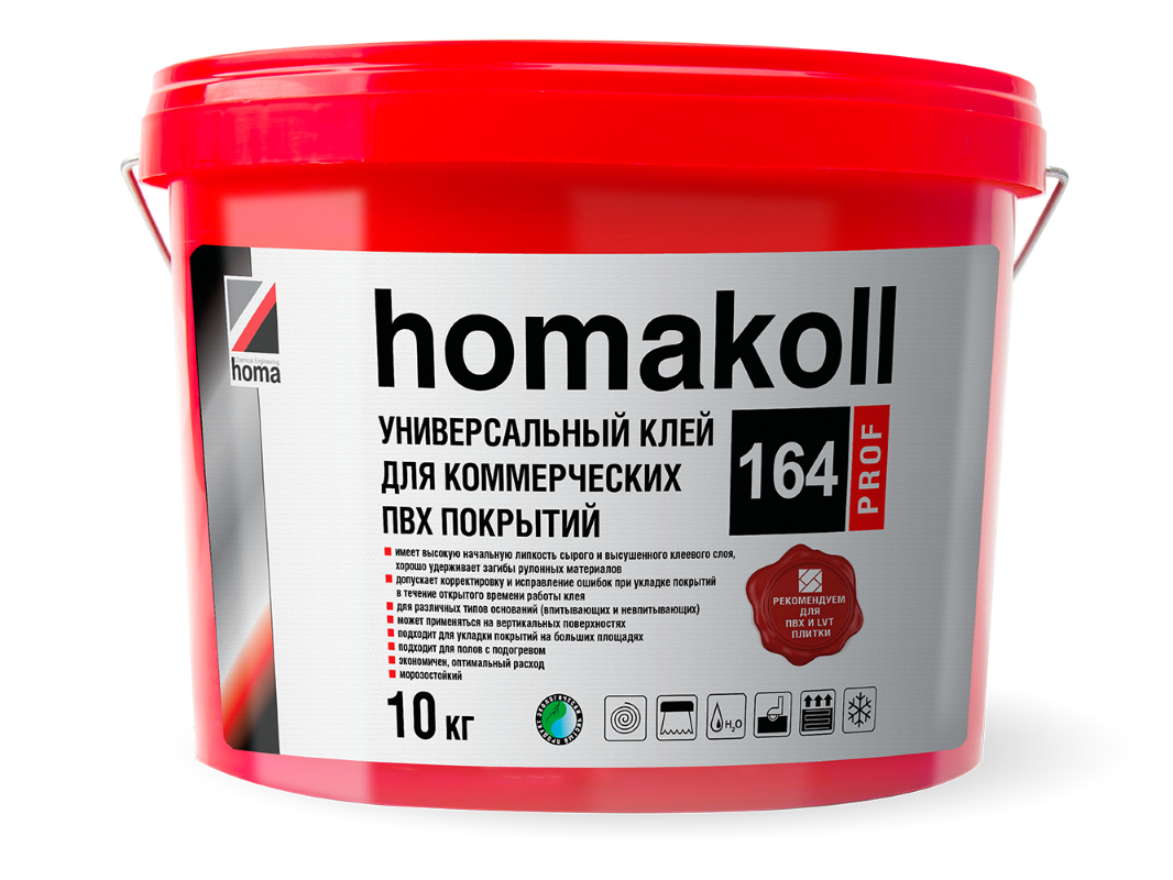 Изображение товара Клей homakoll 164 Prof ведро 3 кг