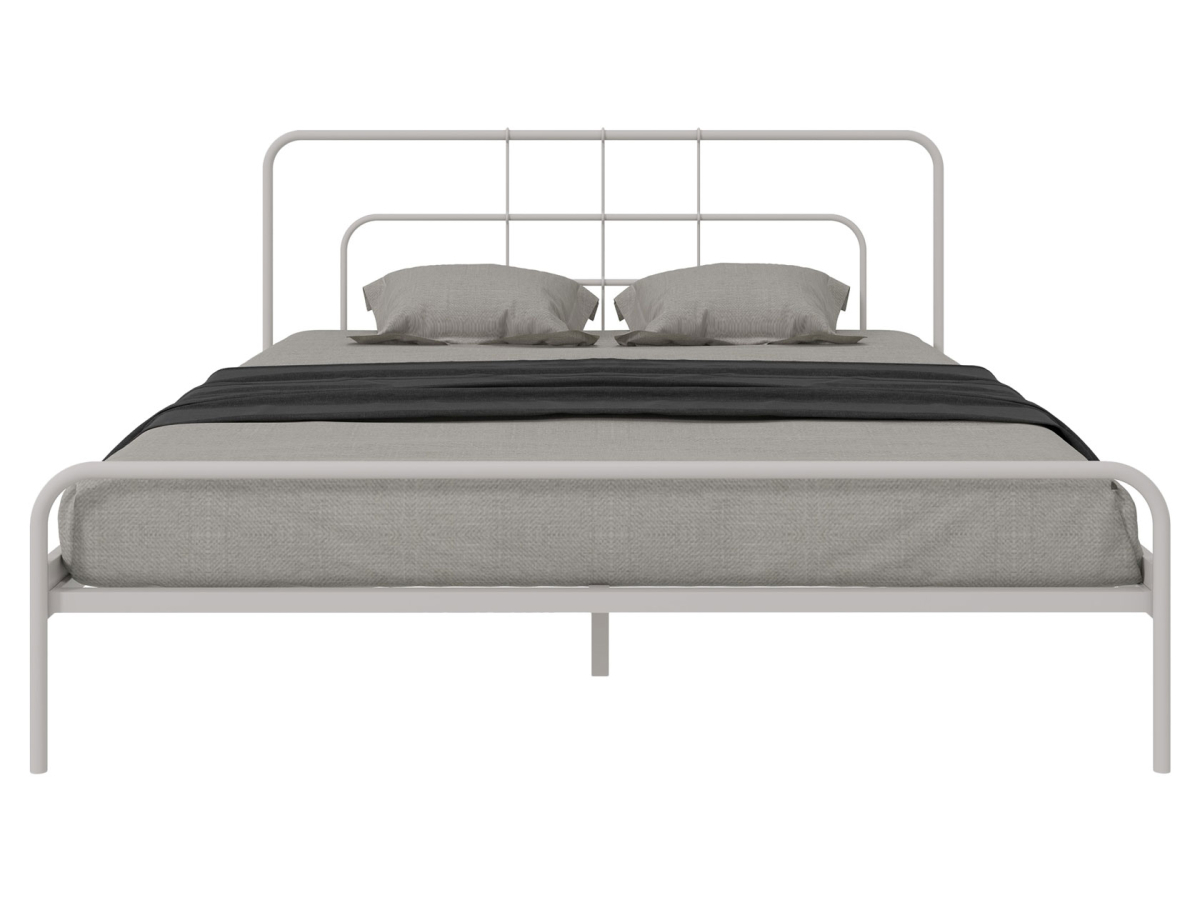 Изображение товара Кровать Форвард-мебель Майра 145x90x204 см металл цвет кремово-белый металл