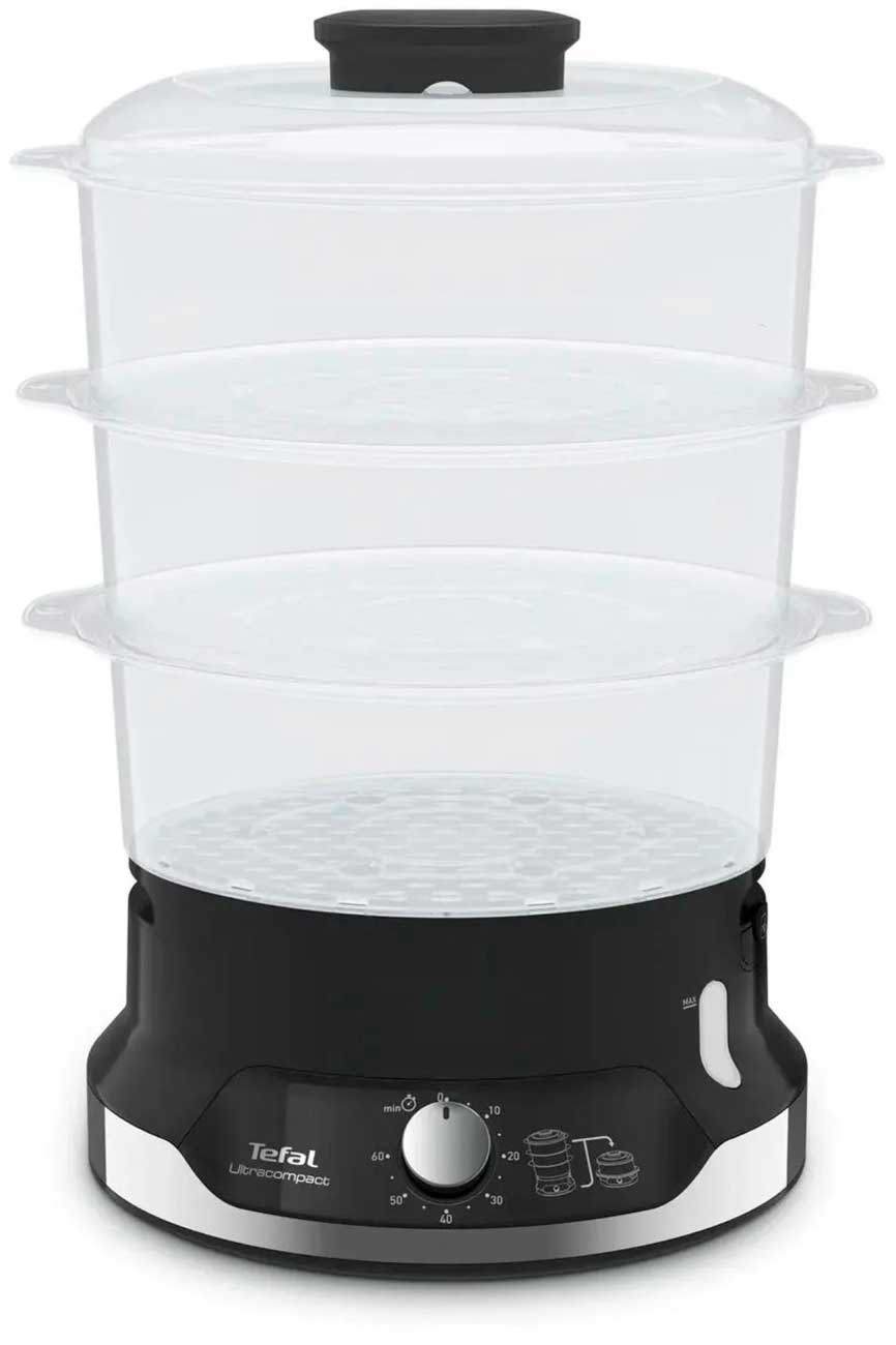 Изображение товара Пароварка TEFAL ULTRA COMPACT VC204810 - компактное кухонное устройство для приготовления на пару