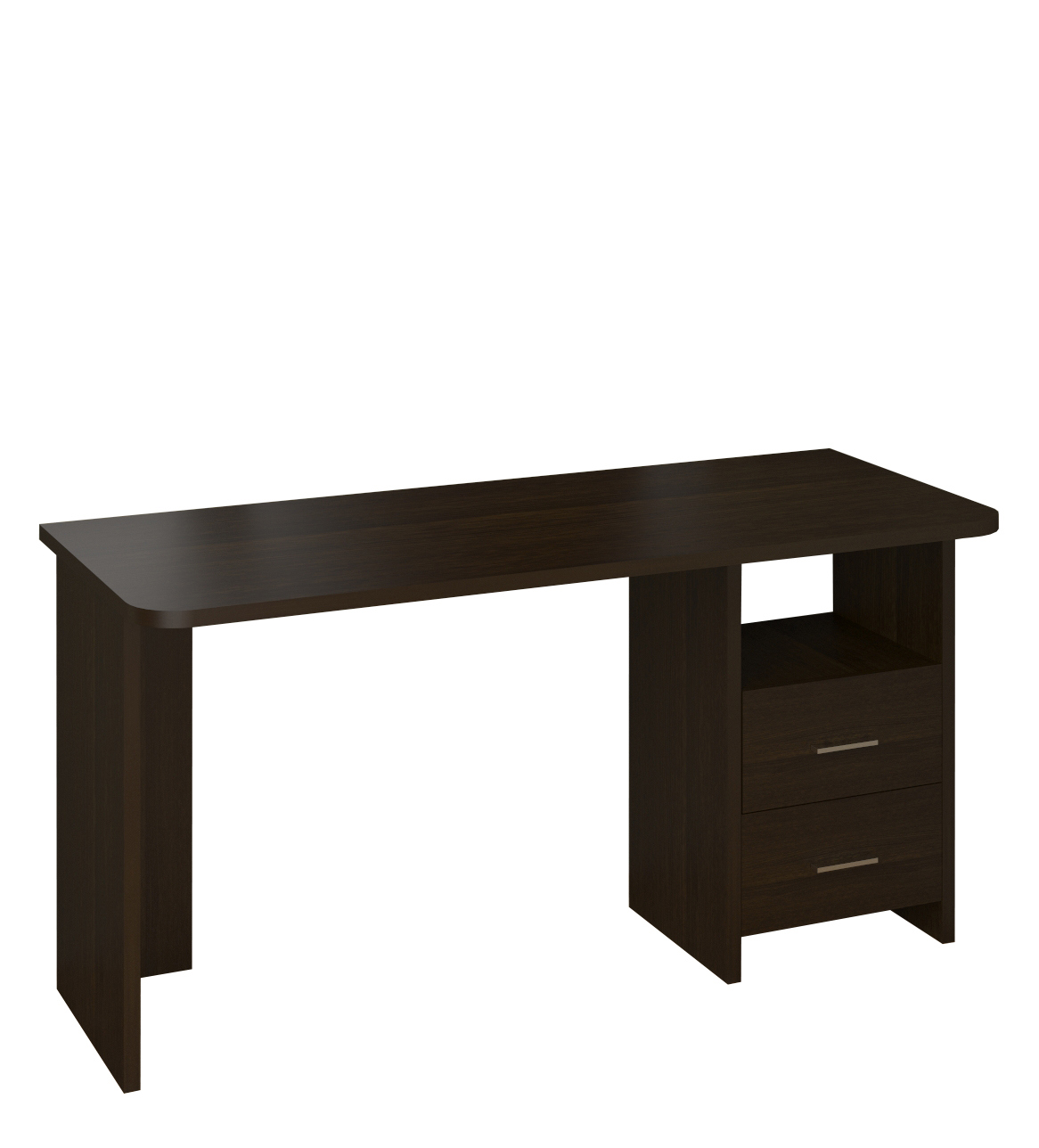 Изображение товара Письменный стол Мэрдэс СКЛ-Прям150Р из ЛДСП венге 150x77x60 см