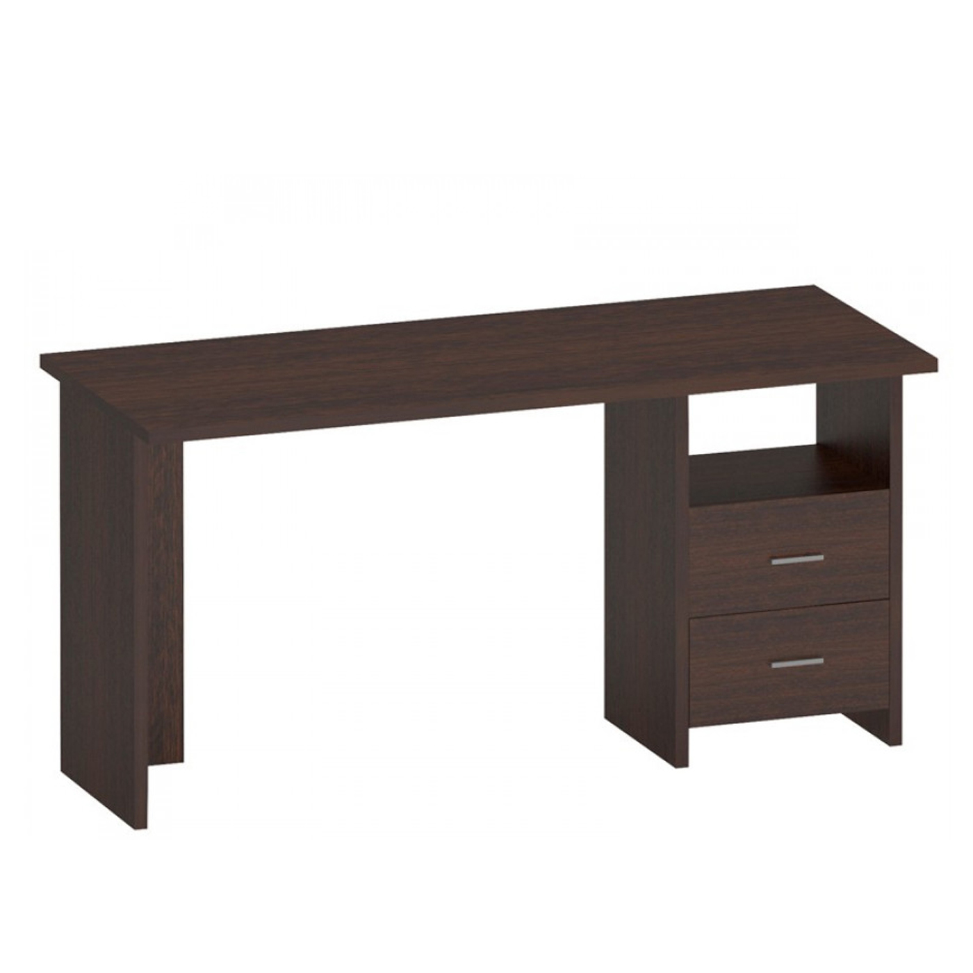 Изображение товара Стол письменный Мэрдэс СКЛ-Прям150 150x77x60 см венге Россия