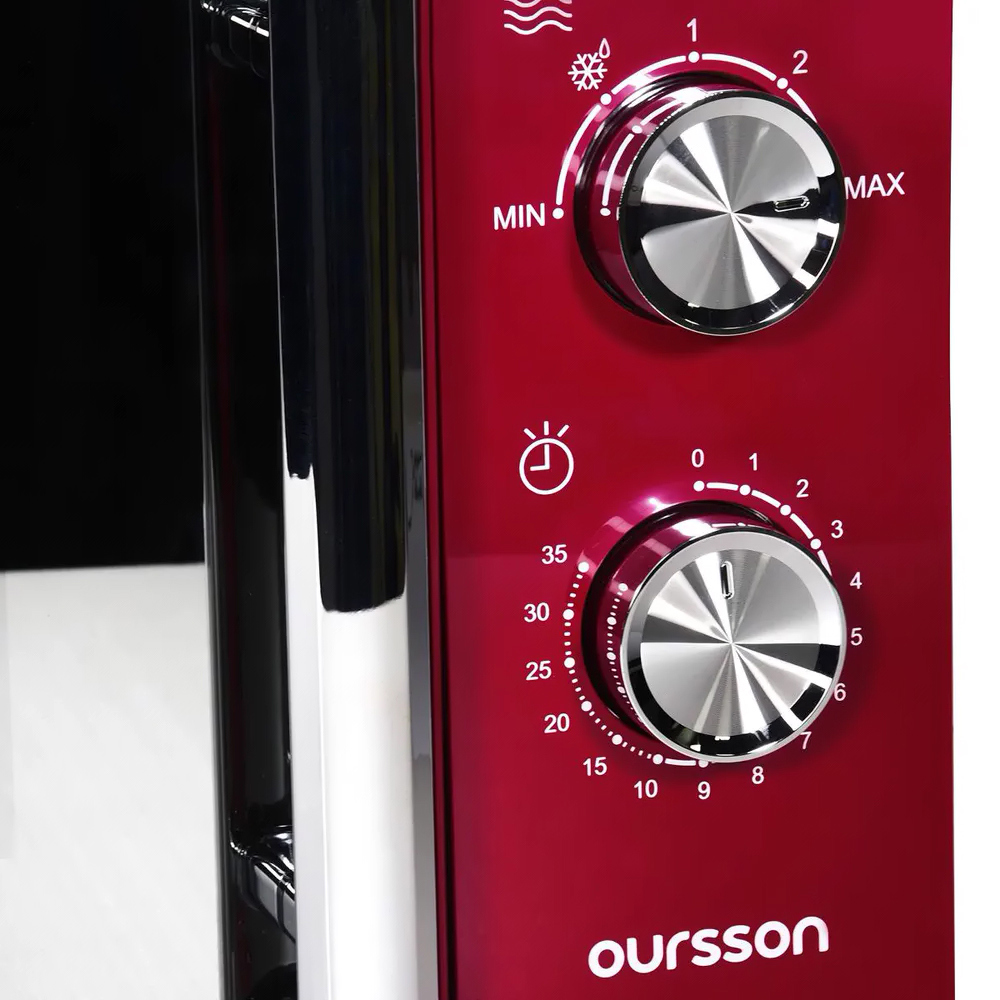 Изображение товара Отдельностоящая микроволновая печь Oursson MM2010/DC 20 л 45.4x26.1x35.3 см цвет вишня