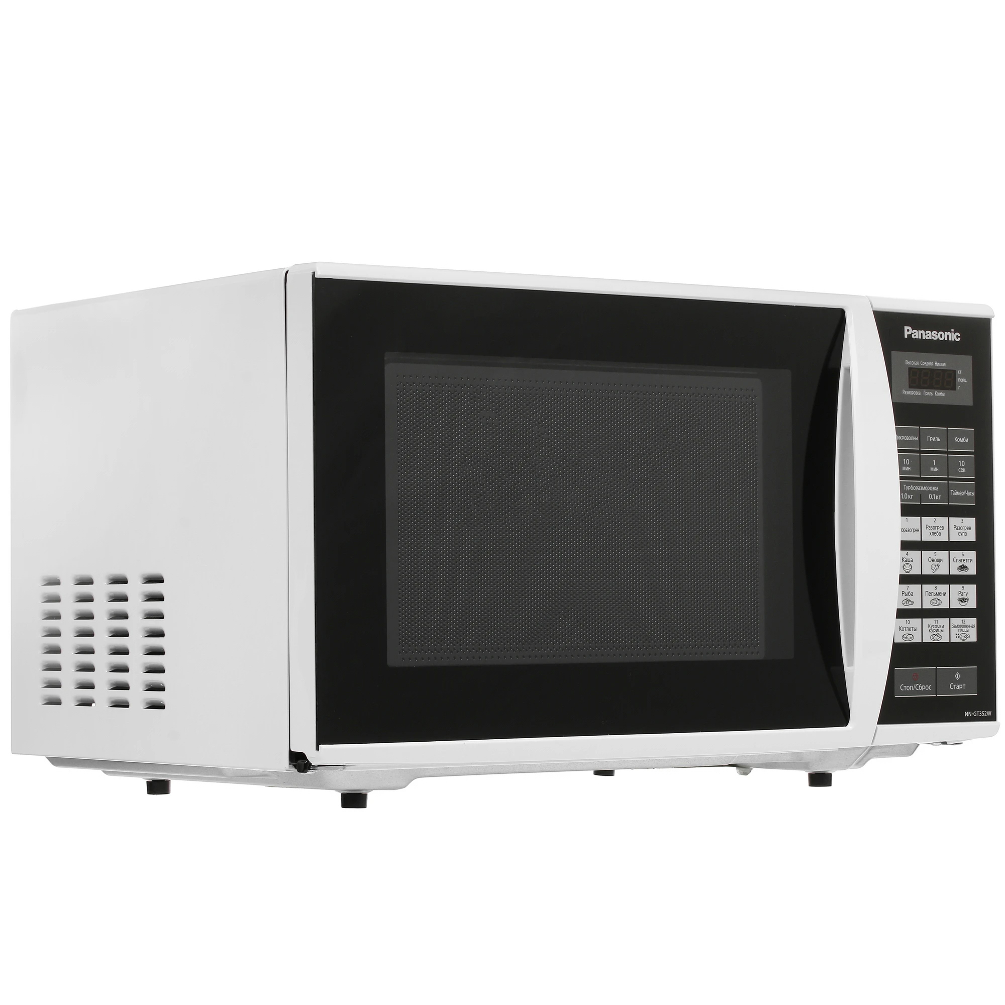 Изображение товара Микроволновая печь Panasonic NN-GT352WZPE 23л, гриль, сенсорное управление, белая