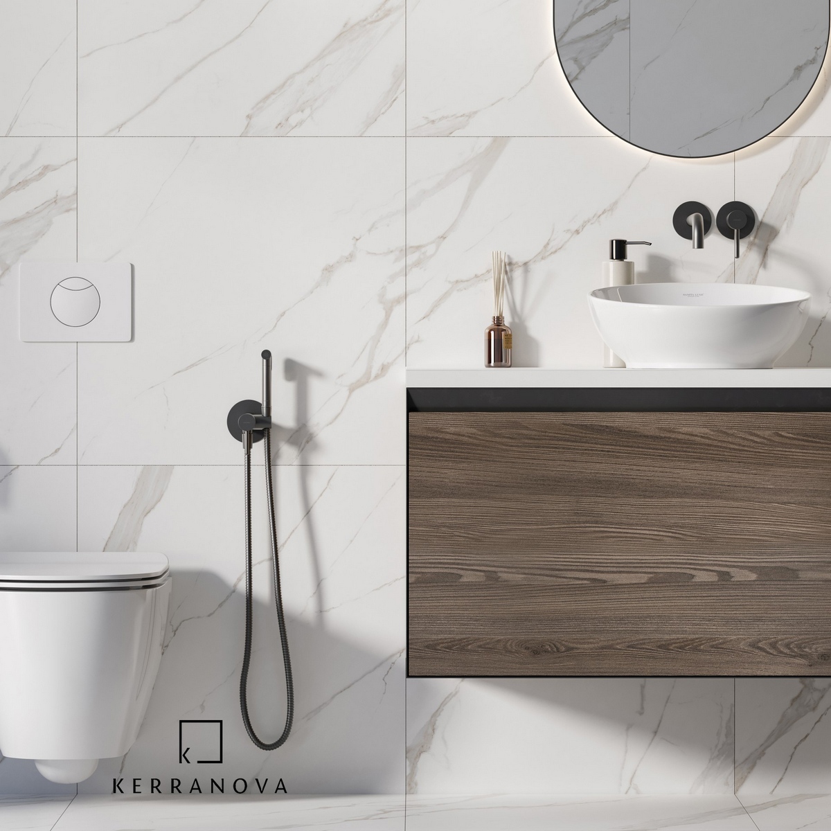 Изображение товара Керамогранит Kerranova Butik K-2021/MR/600x600 60x60см цвет бежевый