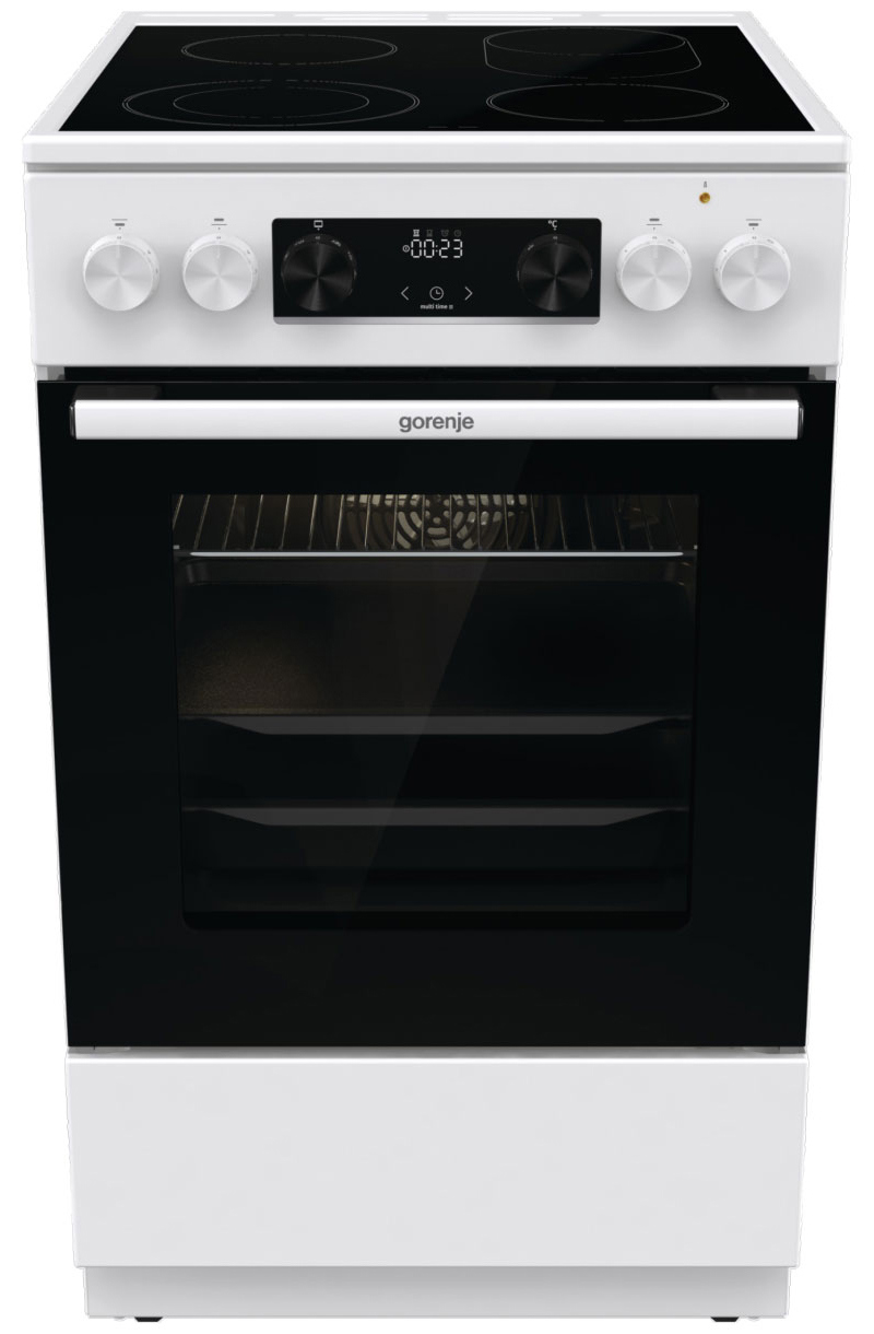 Изображение товара Электрическая плита Gorenje GECS5C70WA с духовкой 70 литров белая