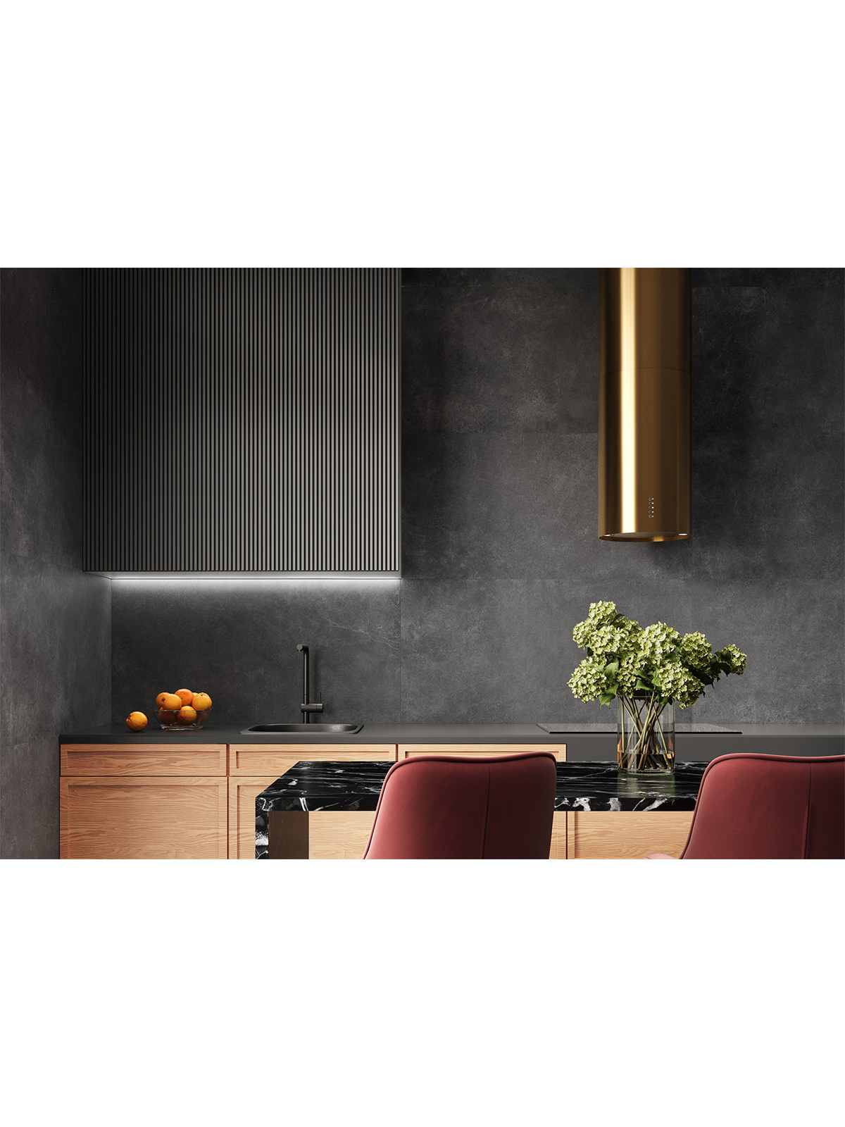 Изображение товара Керамогранит Microcement 60x120 см черный ARTKERA GROUP