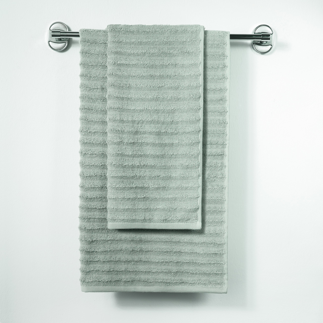 Изображение товара Махровое полотенце Ecotex Волна 50x90 морская волна гипоаллергенное для ванной и пляжа