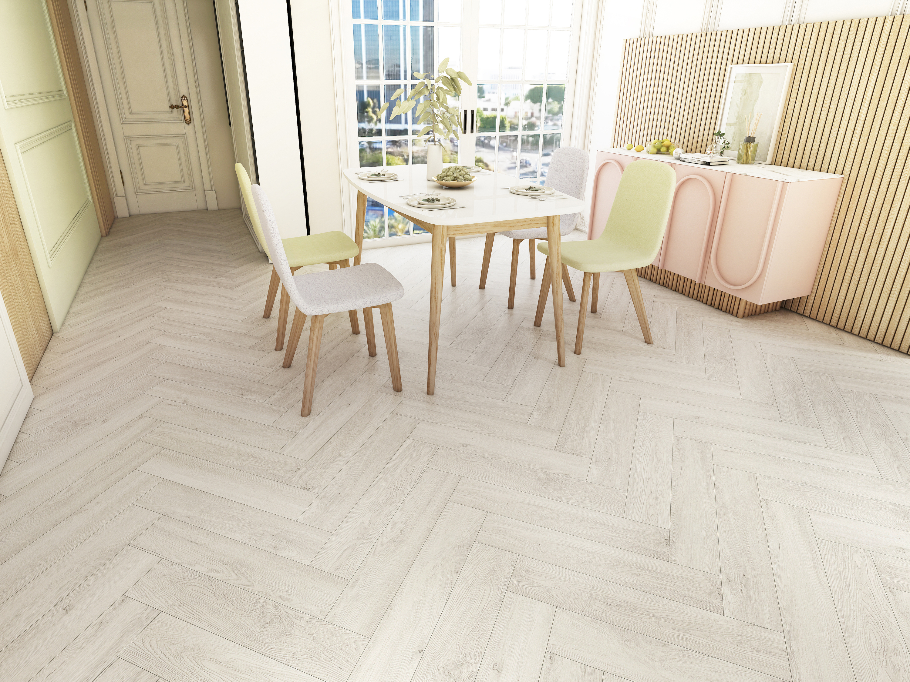 Изображение товара LVT плитка ICON Purple Дуб Нувель/Oak Nouvel 42 класс толщина 2.50 мм 2.16 м², цена за упаковку