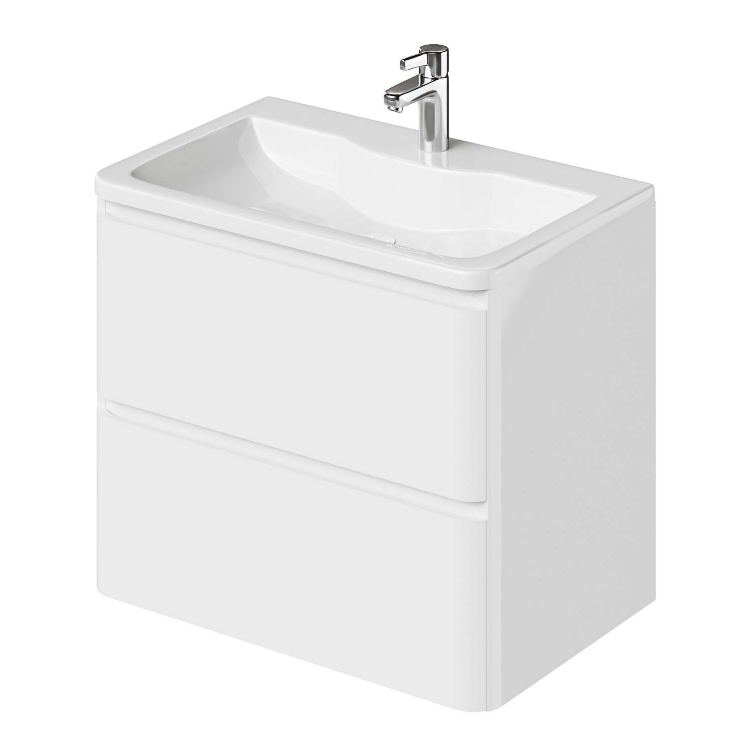 Изображение товара Тумба подвесная Итана Roberto 70 700x453x606, с раковиной