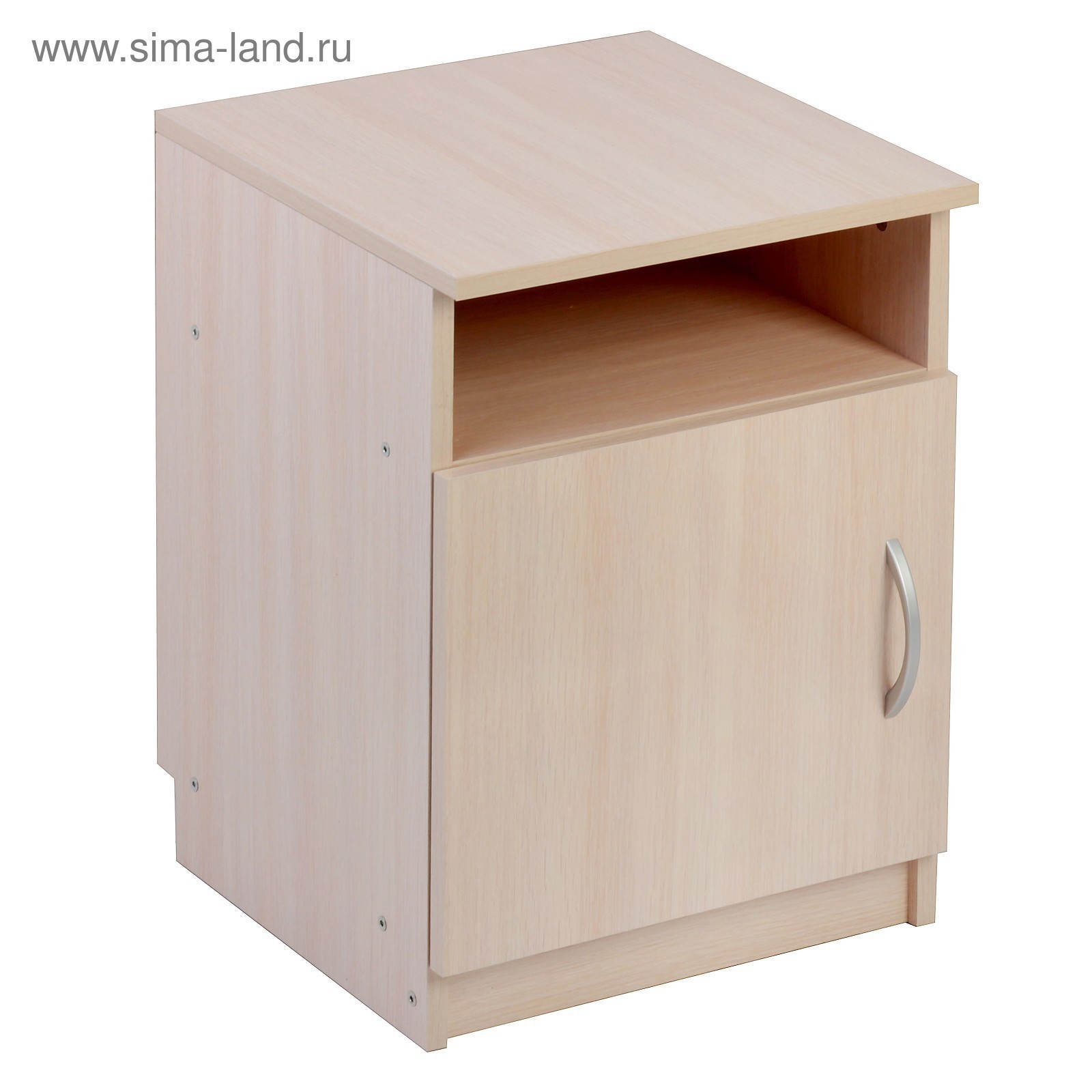 Изображение товара Тумба прикроватная Клик мебель 40x55x40 см 1 ящик ЛДСП цвет Венге светлый