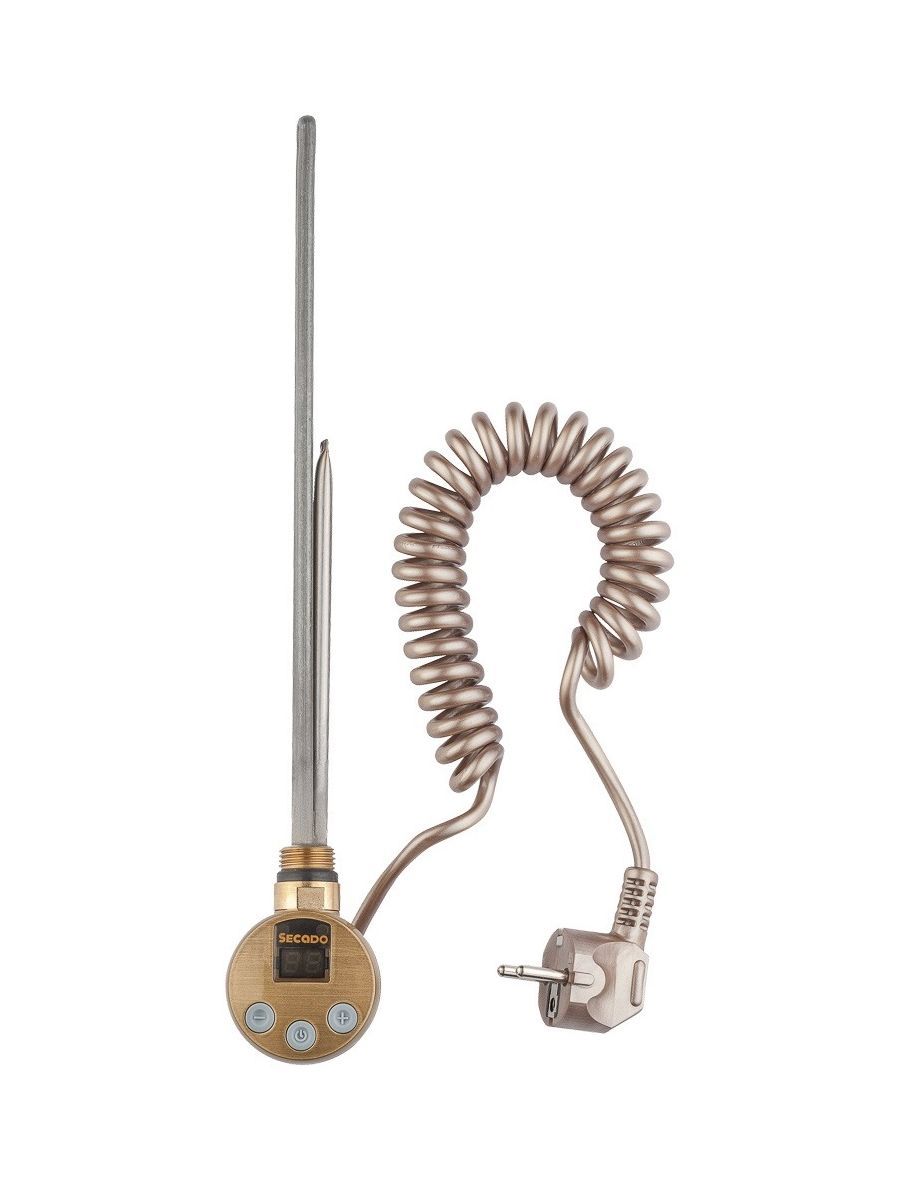 Изображение товара Полотенцесушитель электрический Secado Милан 1 400x800 мм 300 Вт бронза