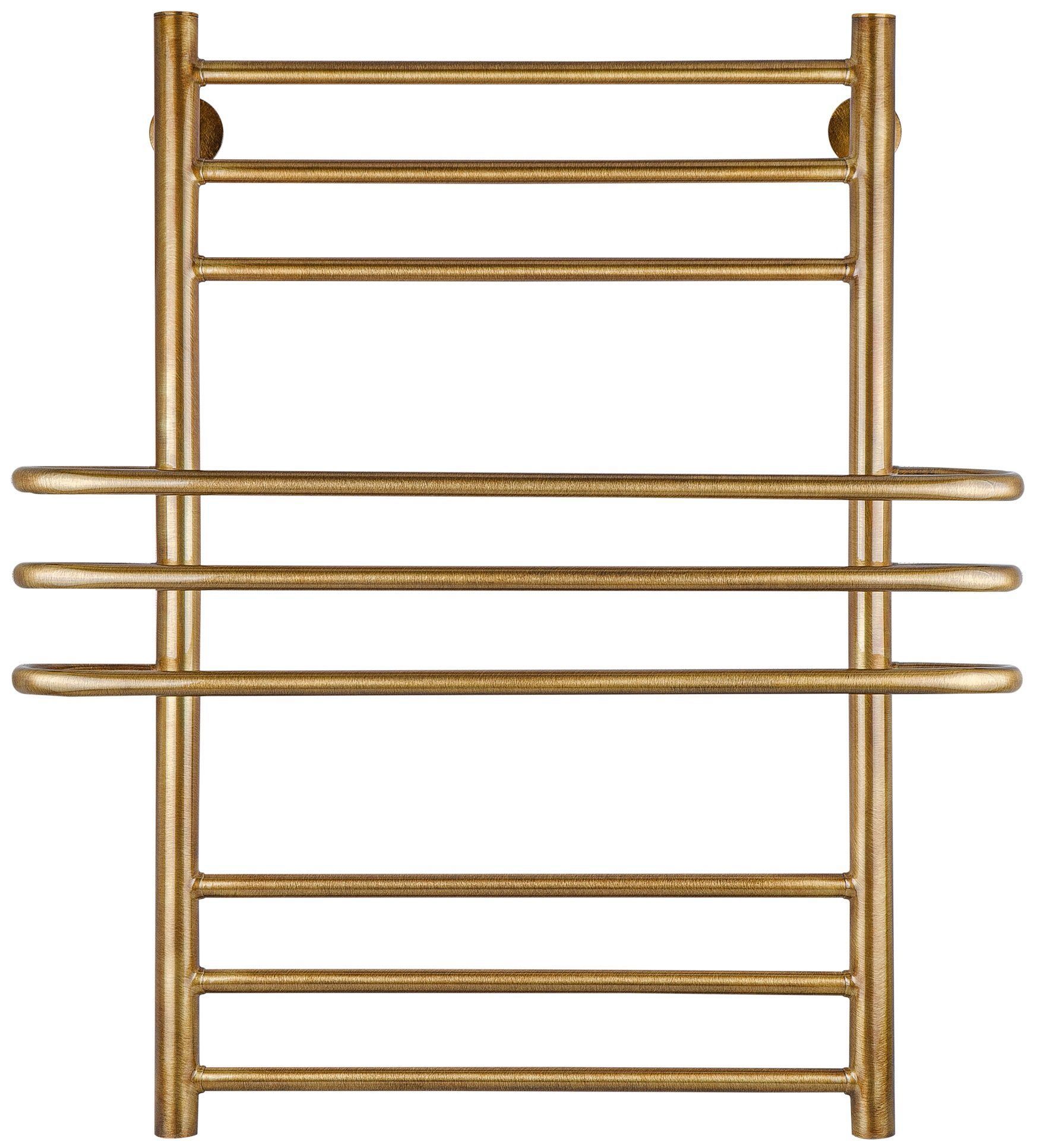 Изображение товара Полотенцесушитель электрический Secado Палермо L 500x800 мм 300 Вт с терморегулятором лесенка цвет бронза