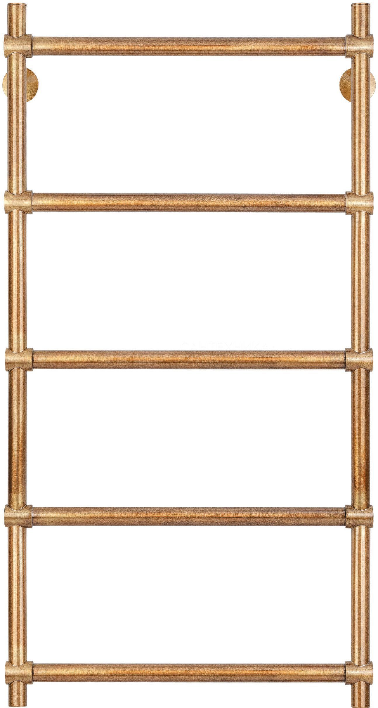 Изображение товара Полотенцесушитель электрический Secado Флоренция 2 L 500x1000 мм 300 Вт с терморегулятором лесенка цвет бронза