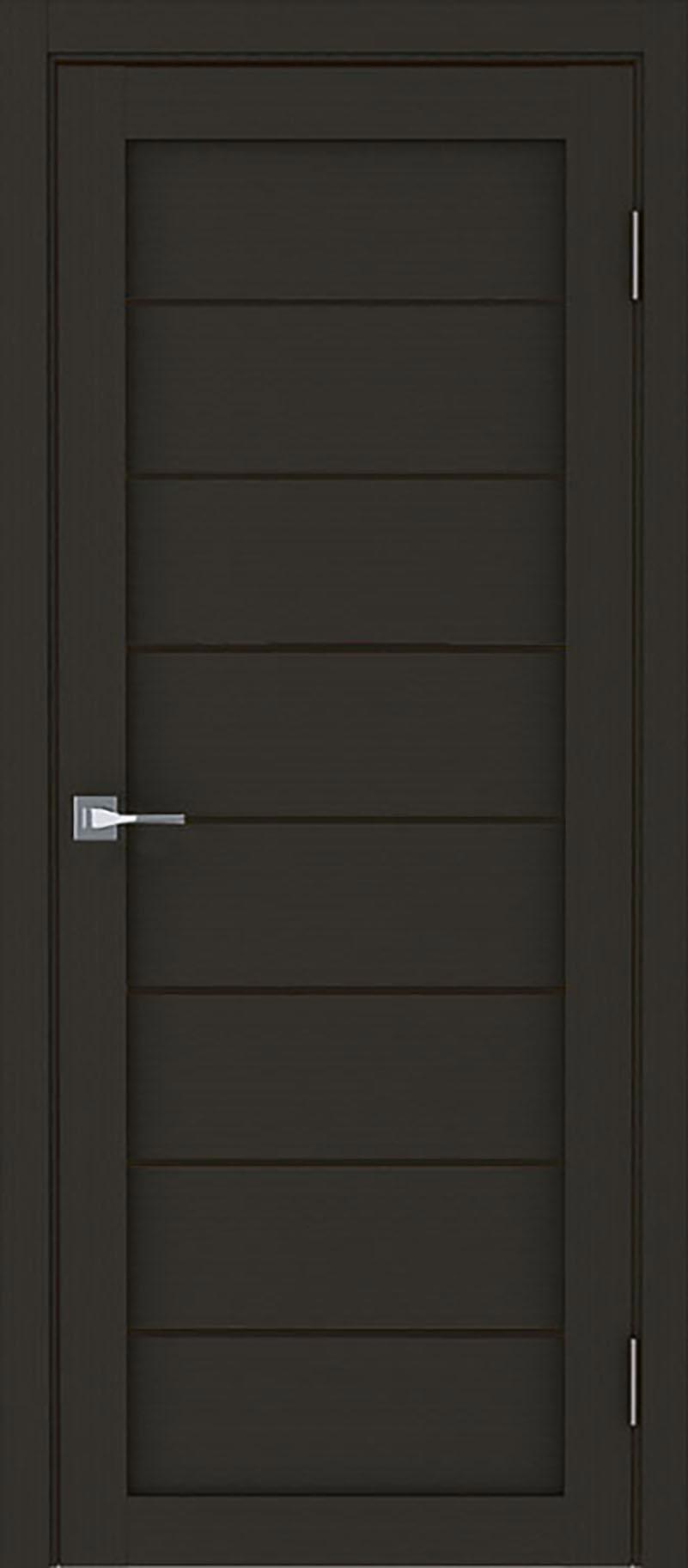 Изображение товара Дверь межкомнатная Uberture Модерн 10005 глухая 200x90см пленка ПВХ цвет каштан без замка и петель