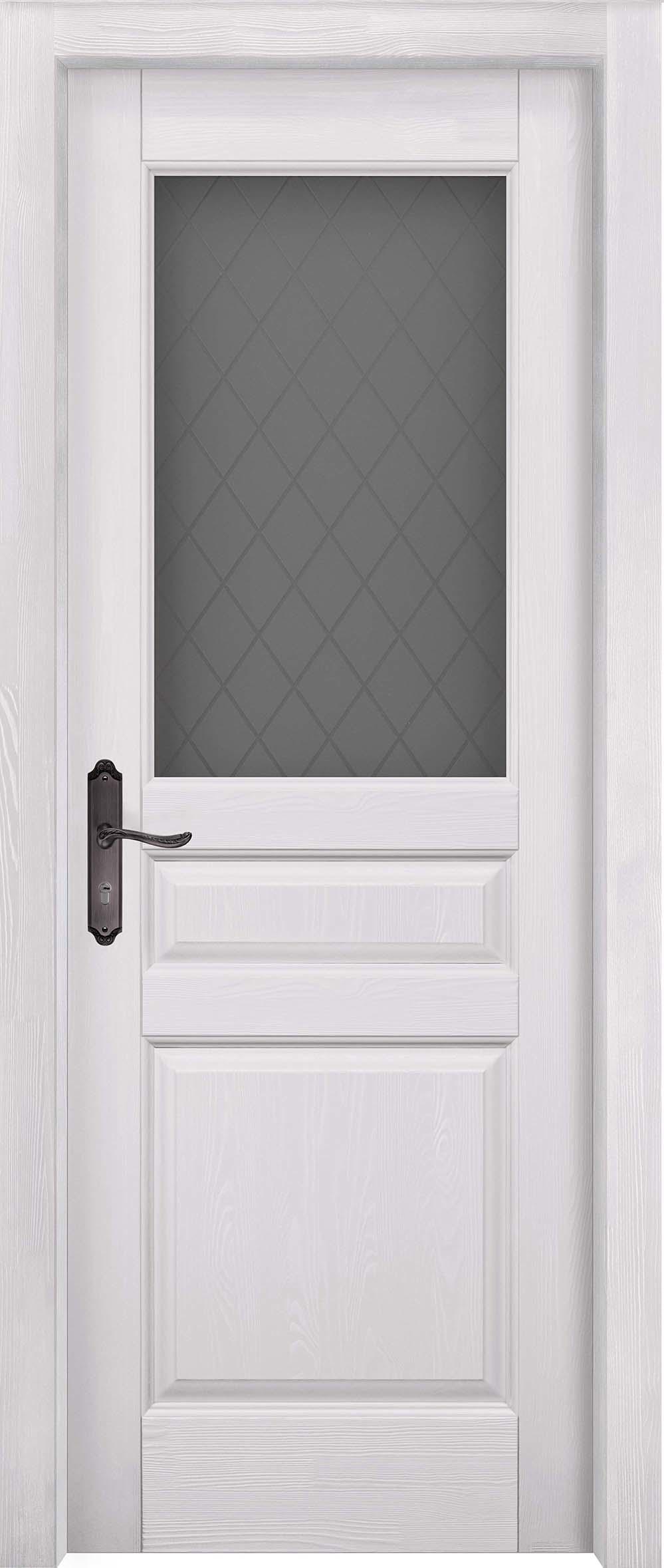 Изображение товара Межкомнатная дверь Пандора остеклённая 200x70 см айсберг классика Беларусь