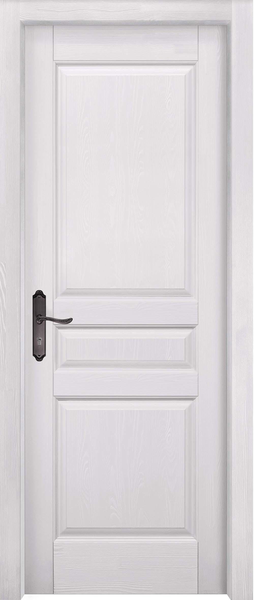 Изображение товара Межкомнатная дверь Ока Пандора глухая 200x90см цвет айсберг без замка и петель в комплекте