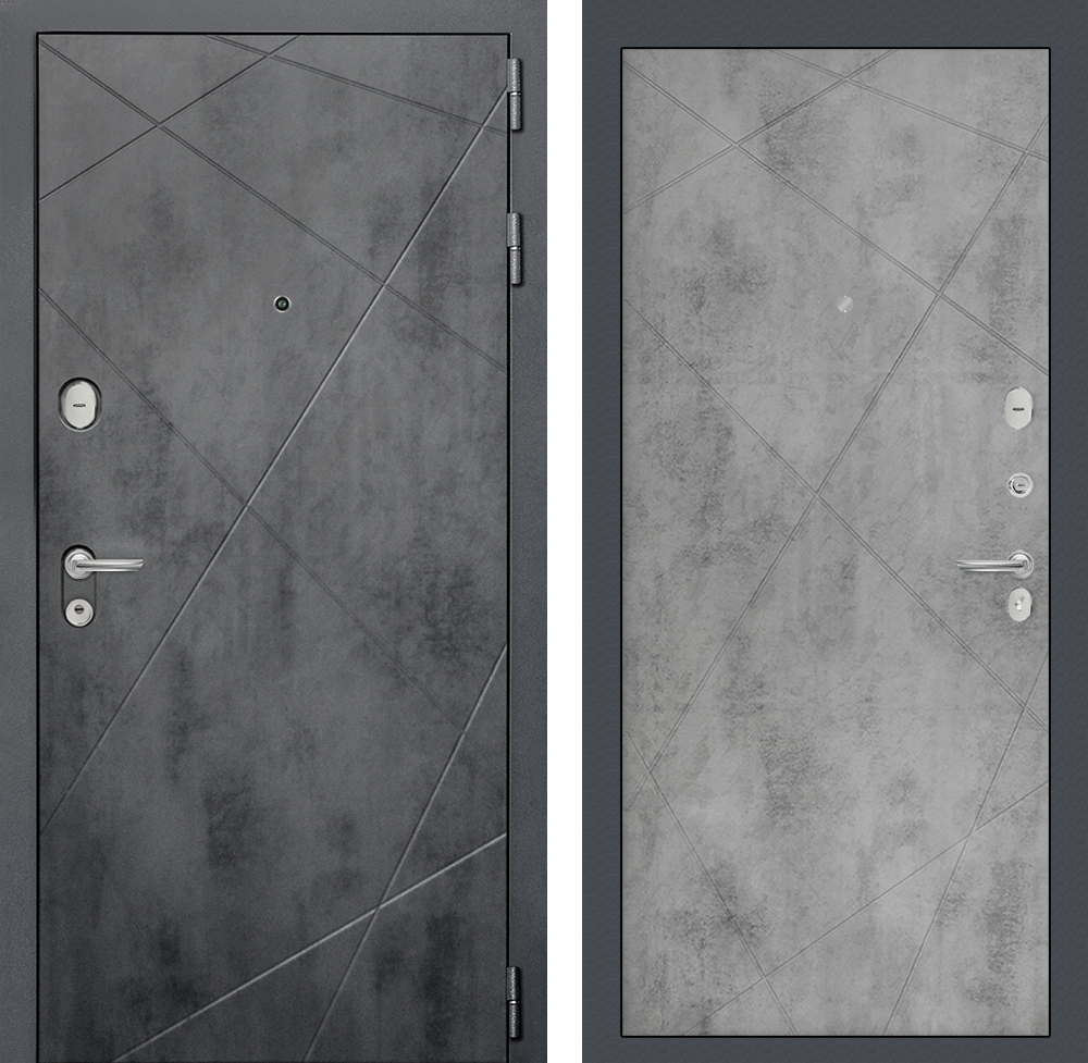 Изображение товара Входная дверь Labirintdoors Лофт П-24 правый 205x88 см