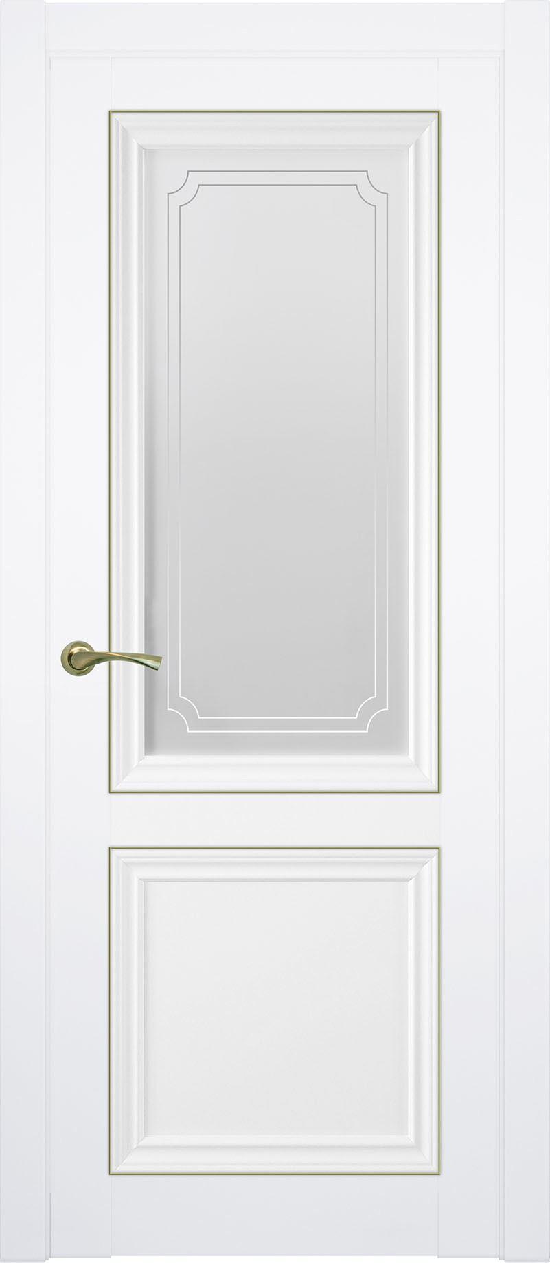 Изображение товара Дверь UBERTURE Prado p602 Неоклассика Аляска суперматовая