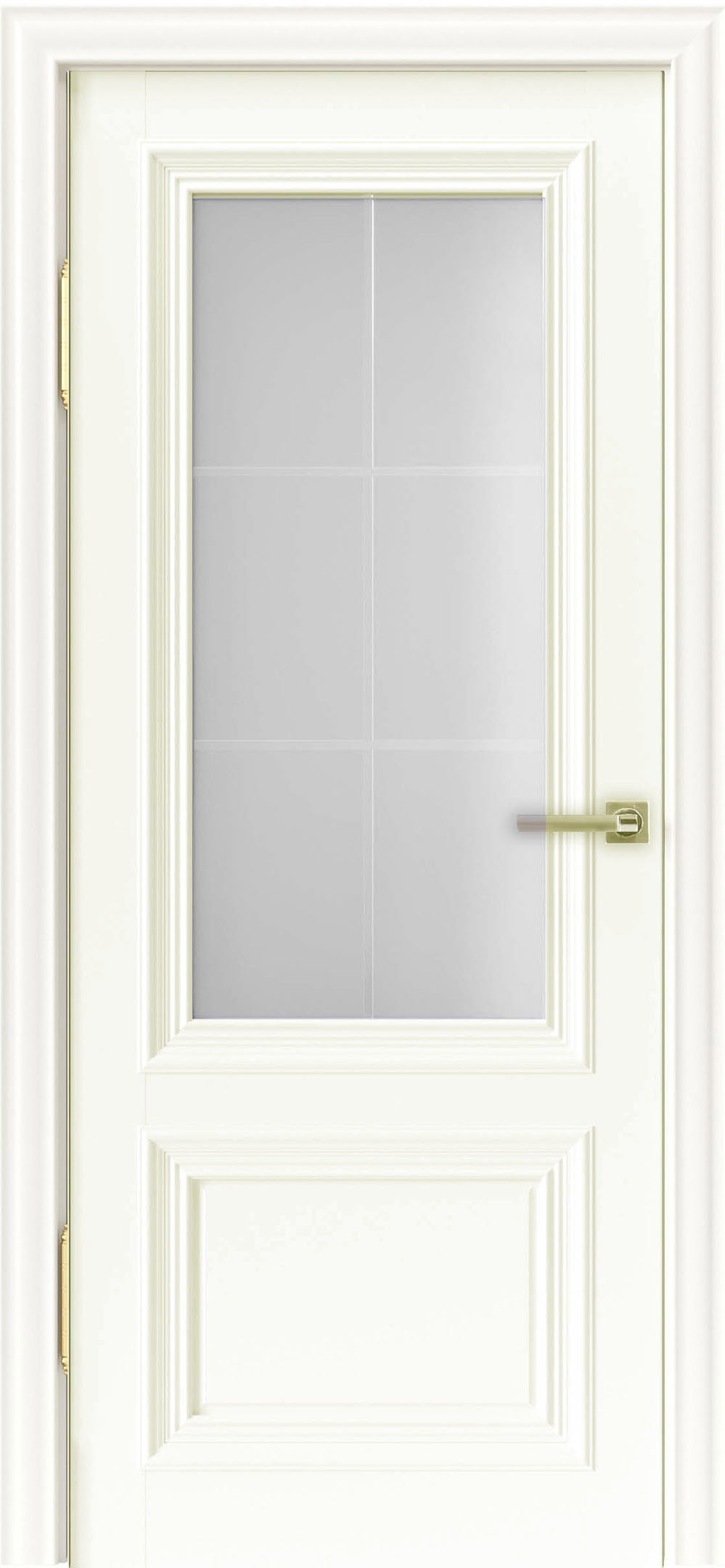 Изображение товара Дверь межкомнатная Uberture Катунь 81002 остеклённая 70х200 см Дарк Вайт