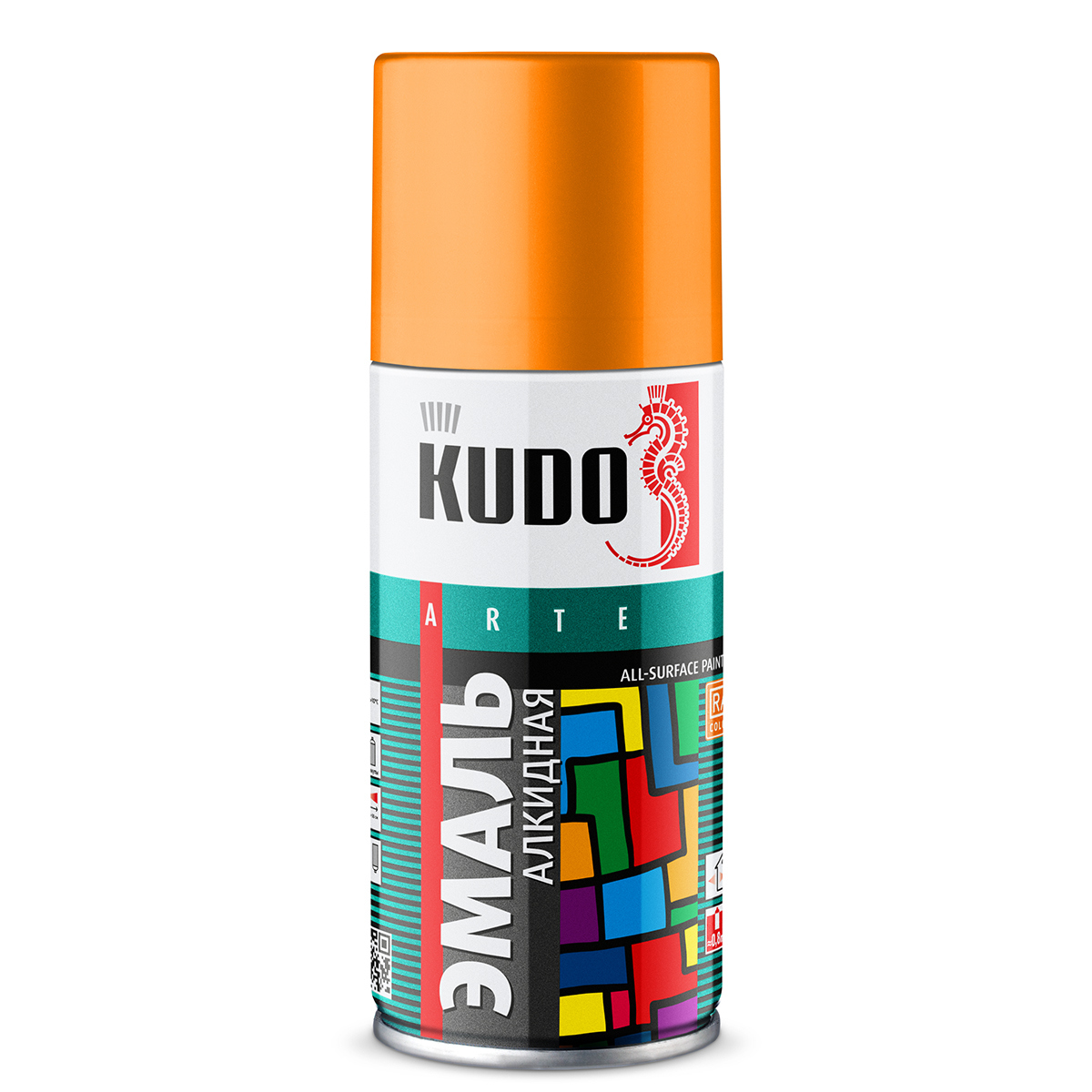 Изображение товара Краска аэрозольная Kudo 274115 глянцевая цвет желтый 210 мл Изображение товара Краска аэрозольная Kudo 274115 глянцевая цвет желтый 210 мл