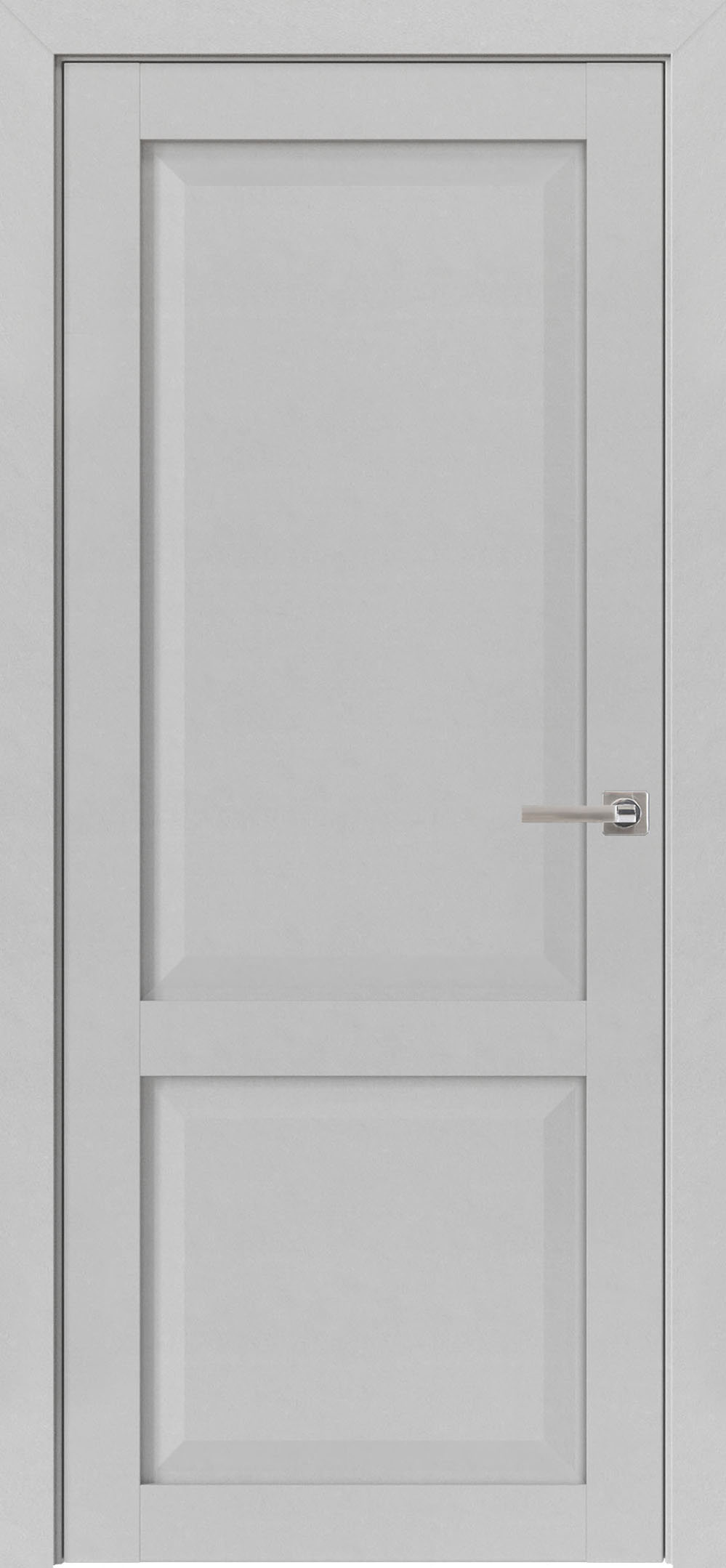 Изображение товара Межкомнатная дверь Uberture Неоклассика 82002 глухая 200x60см ПВХ цвет лофт светлый