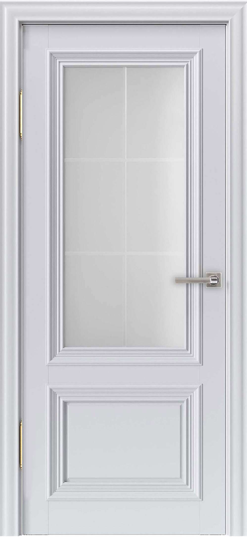 Изображение товара Дверь межкомнатная Uberture Катунь 81002 остеклённая 90x200см полипропилен цвет манхеттен без замка и петель