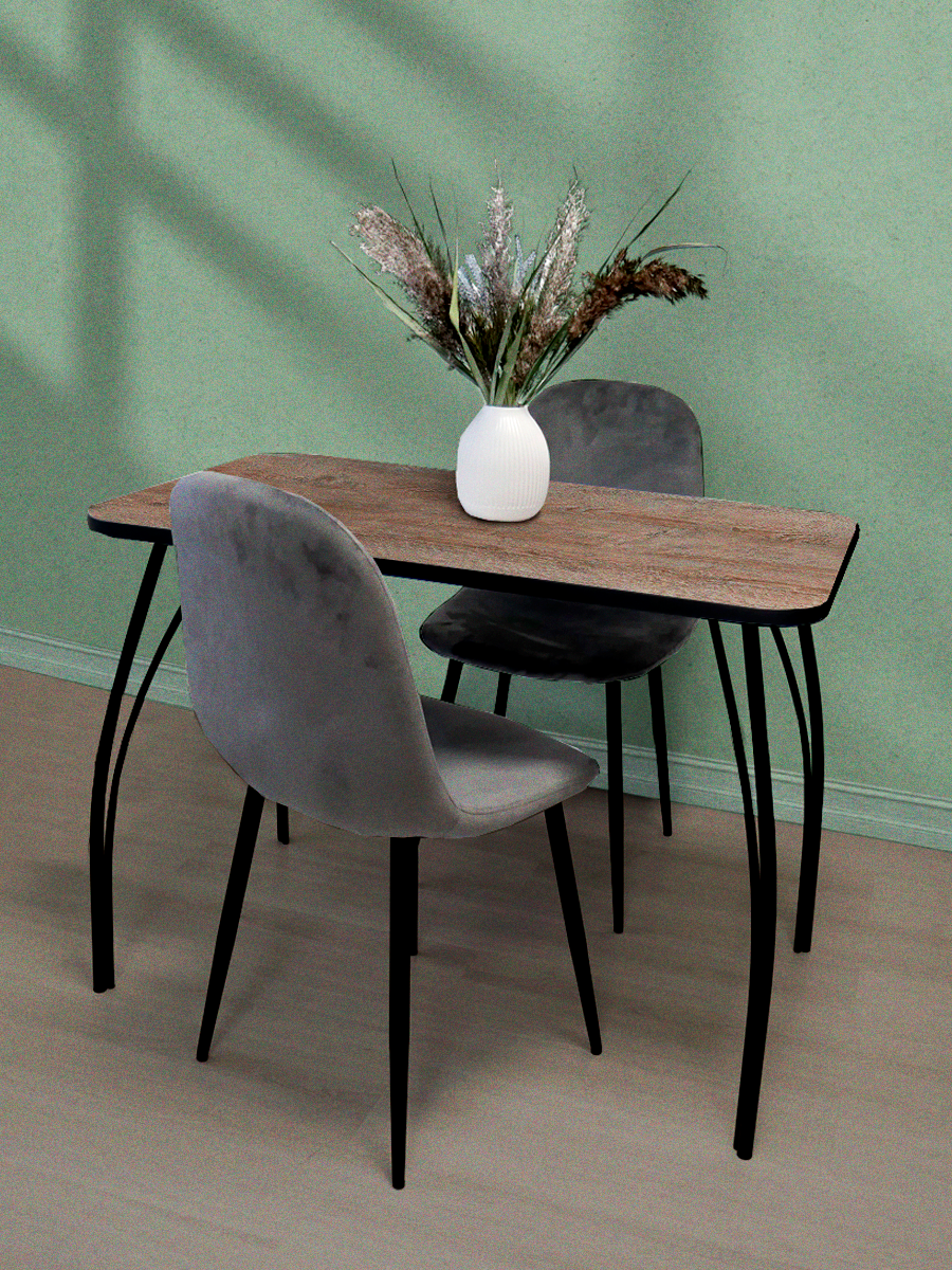 Изображение товара Кухонный стол LAKSI Классик 100x59 см с ЛДСП сосна Санторини