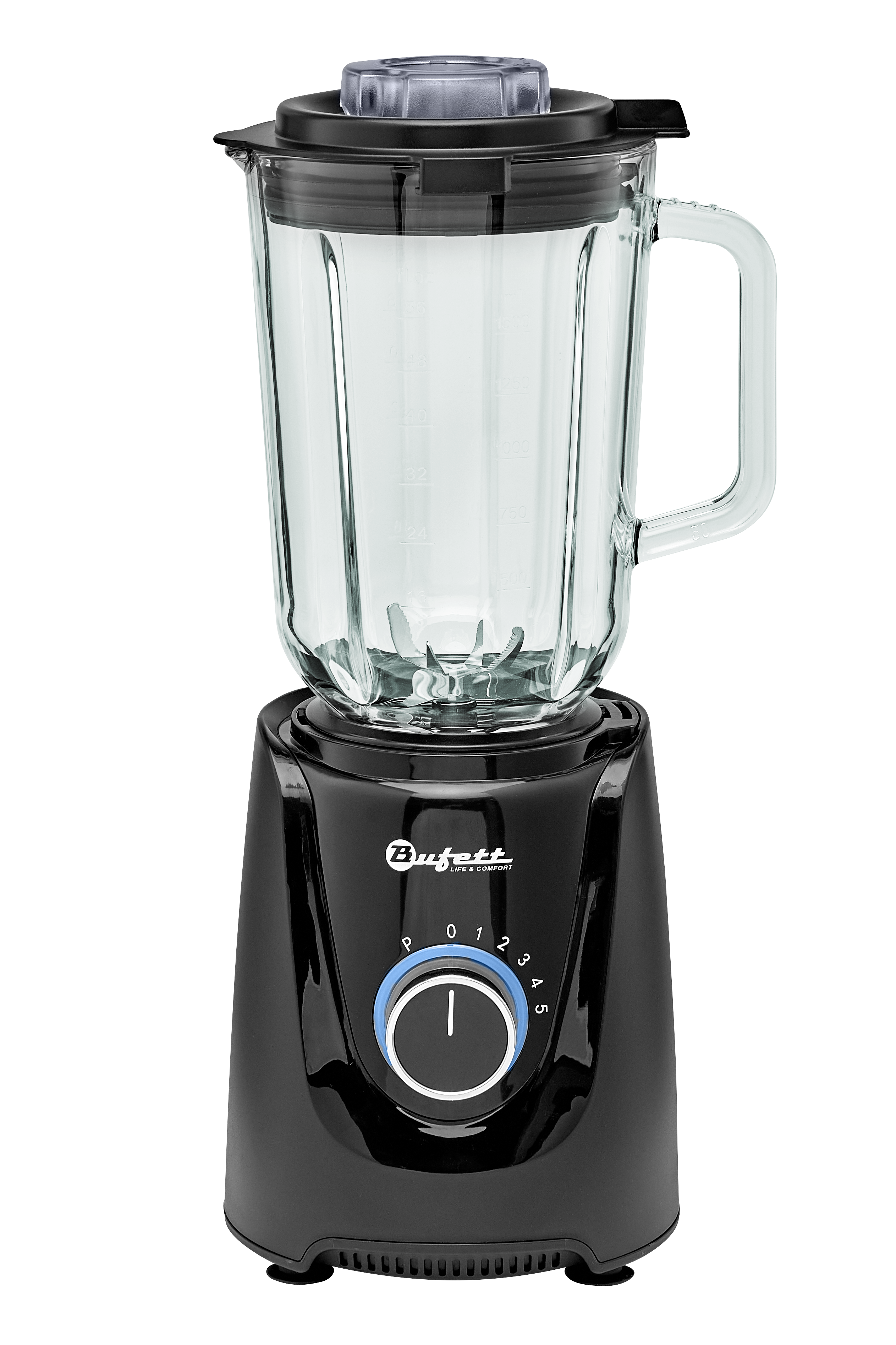 Изображение товара Стационарный блендер BUFETT LB 212 1000 Вт стекло 1.5л черный