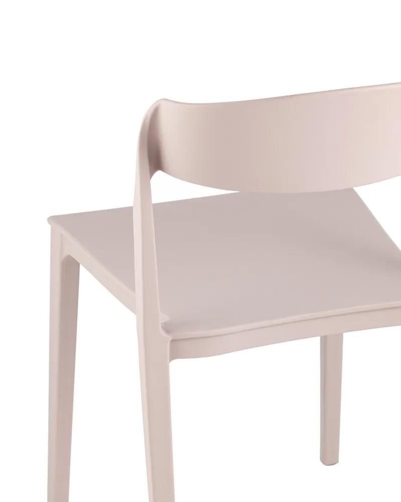 Изображение товара Стул Stool group Moris 43.5x77.5x51.5 см пластик цвет нежно-розовый 4 шт.