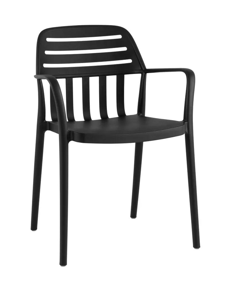 Изображение товара Современный пластиковый обеденный стул Siena 43x80x56.5 черный